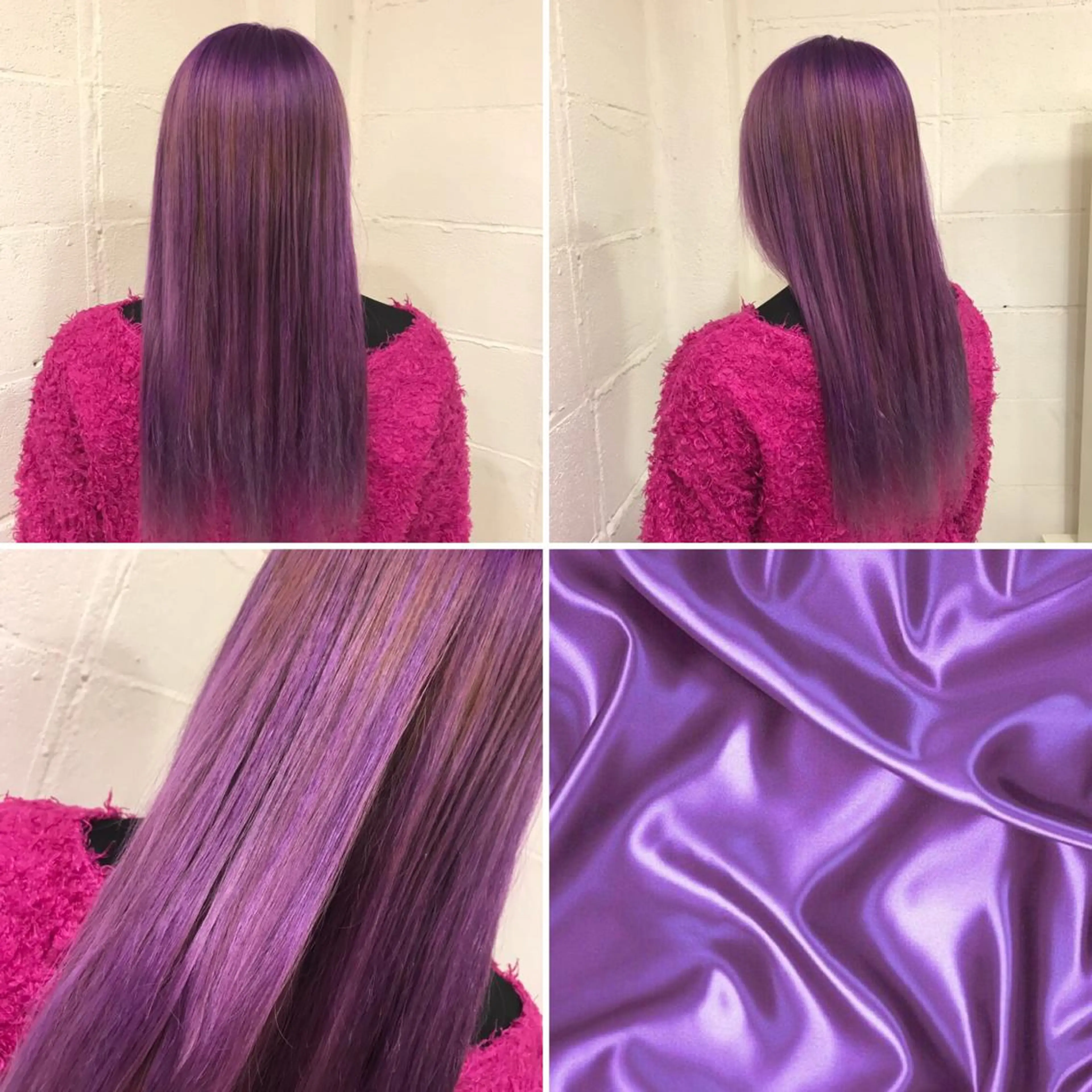 ロング カラー ヘアカラー トリートメント "PEPPU "所属・派手髪、ハイトーン ショートヘアShinのヘアスタイル