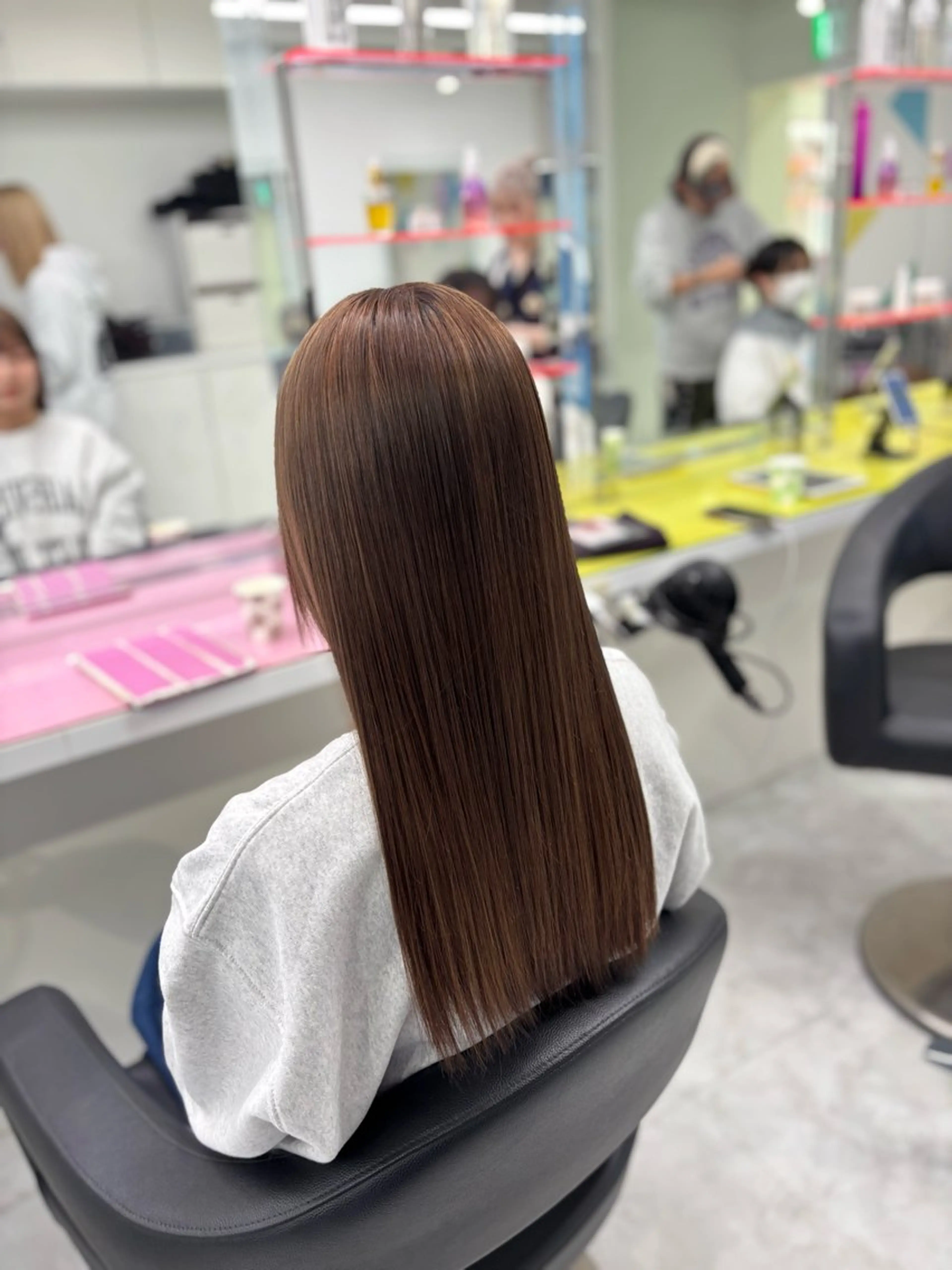 ロング カラー ヘアカラー 大人っぽベージュ🤍 当日予約◎ヒロトのヘアスタイル