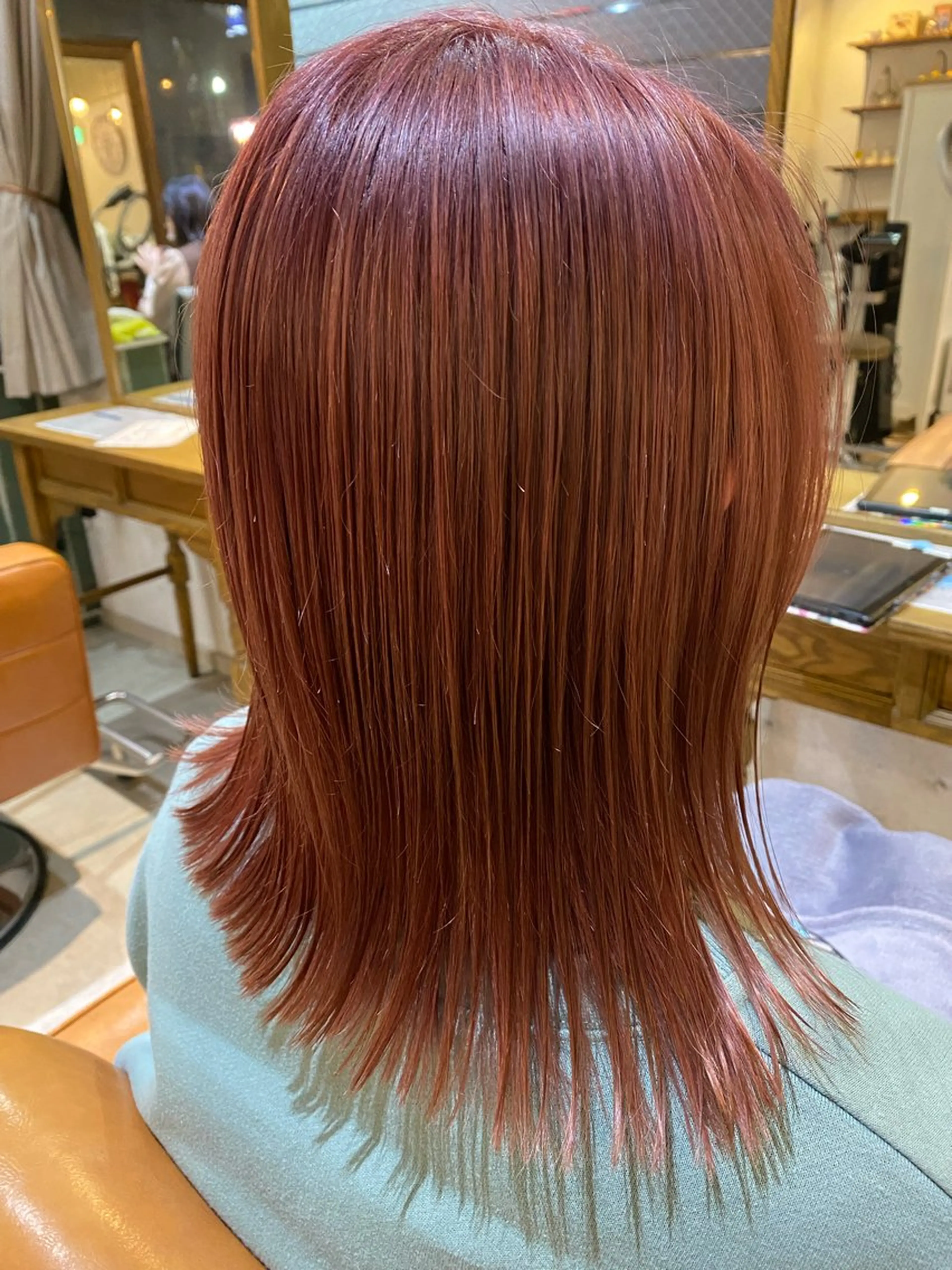 ミディアム カット ヘアカラー トリートメント stylist/杉山 瑚奈美🤡のヘアスタイル