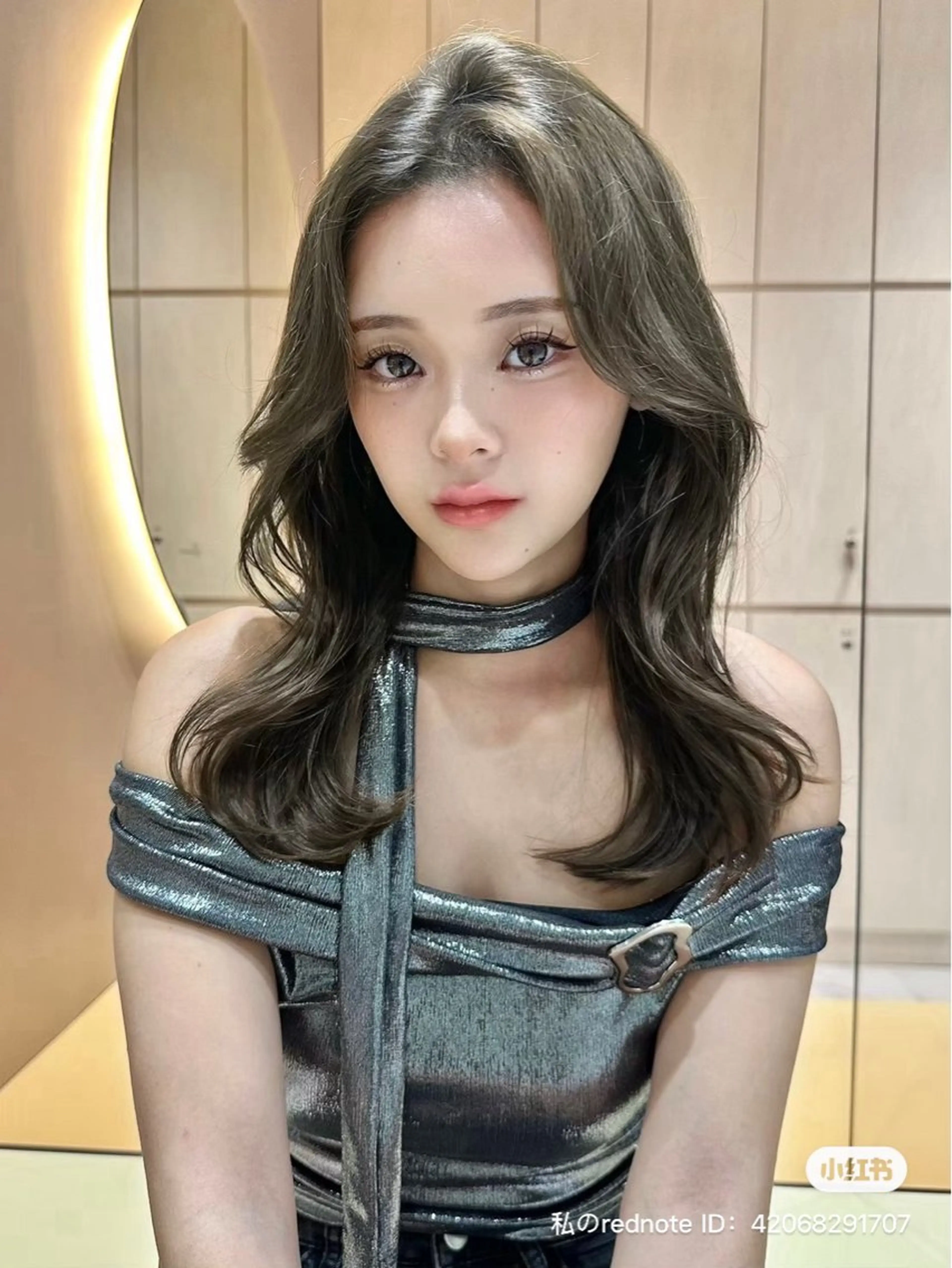 セミロング カラー ヘアアレンジ ブリーチ ダブルカラー 髪質改善 レイヤーカット 縮毛矯正 カット ヘアカラー トリートメント ヘアセット 大宮‎🩵縮毛矯正 髪質改善 佐藤 和のヘアスタイル