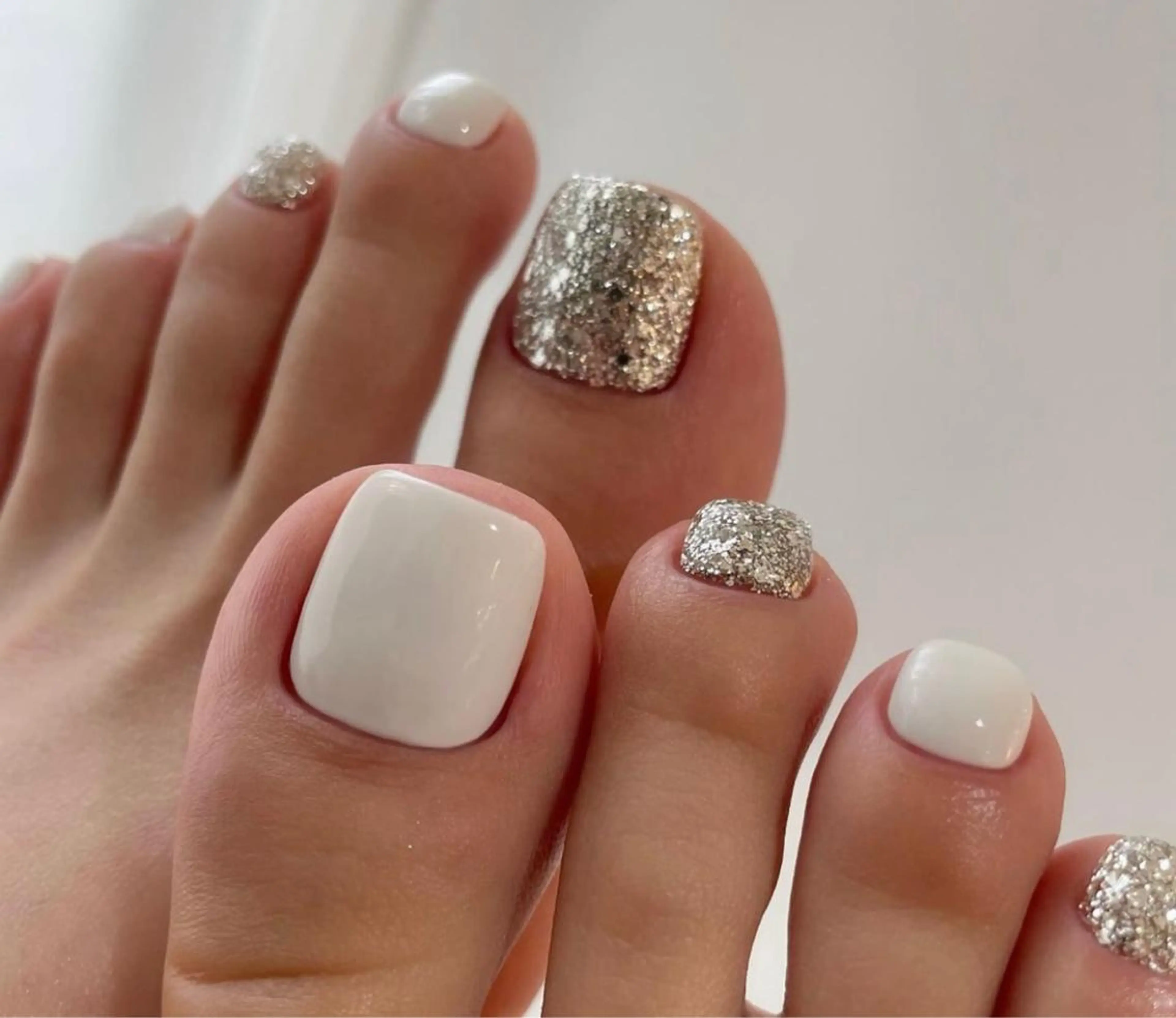 ネイル フットネイル She   Nail所属・ISA_ BELLAのネイルデザイン