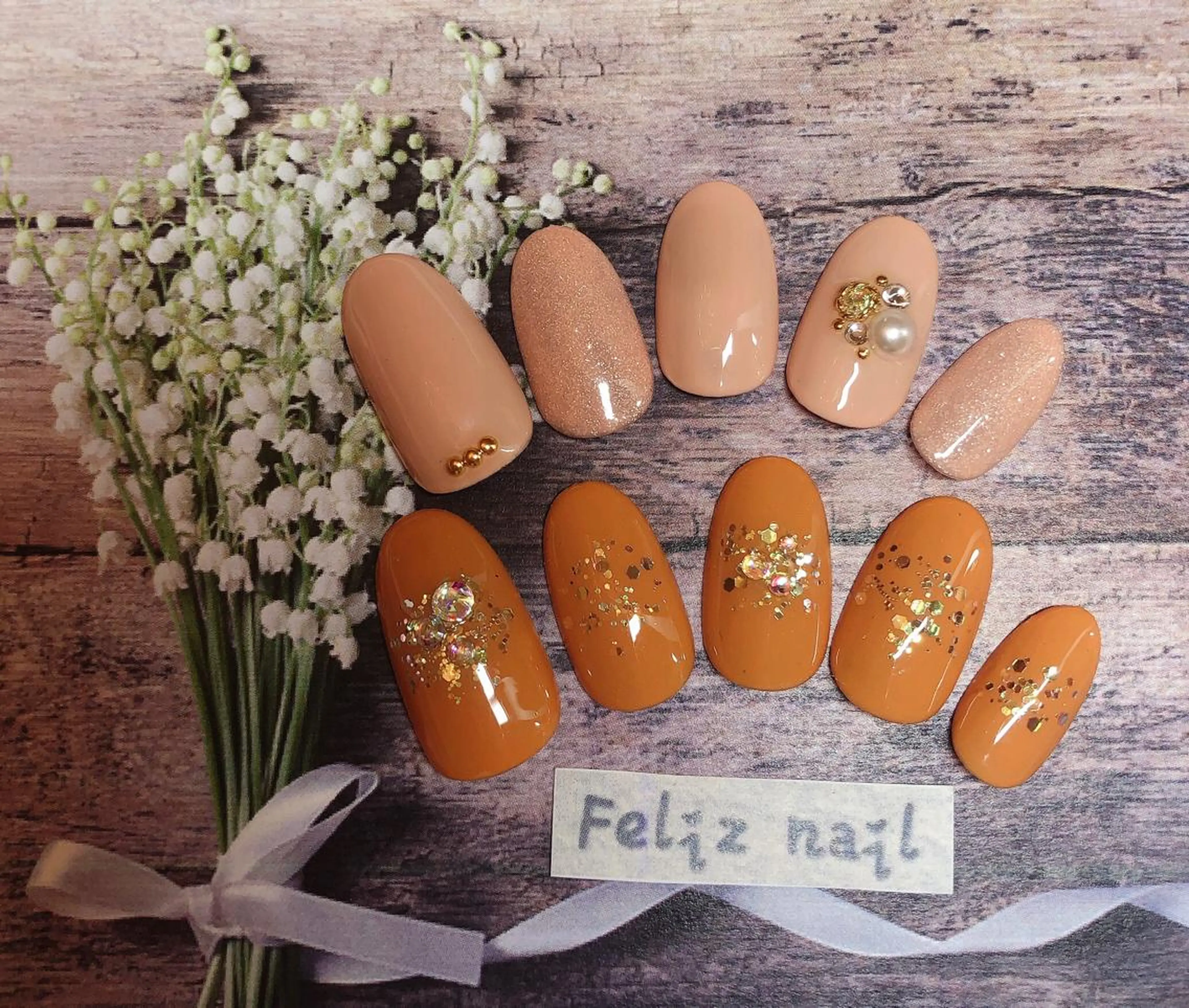 ＜新規＞★キャンペーン★【初回オフ無料】シンプルアートコース「インスタ@feliz_nail2020」の写真