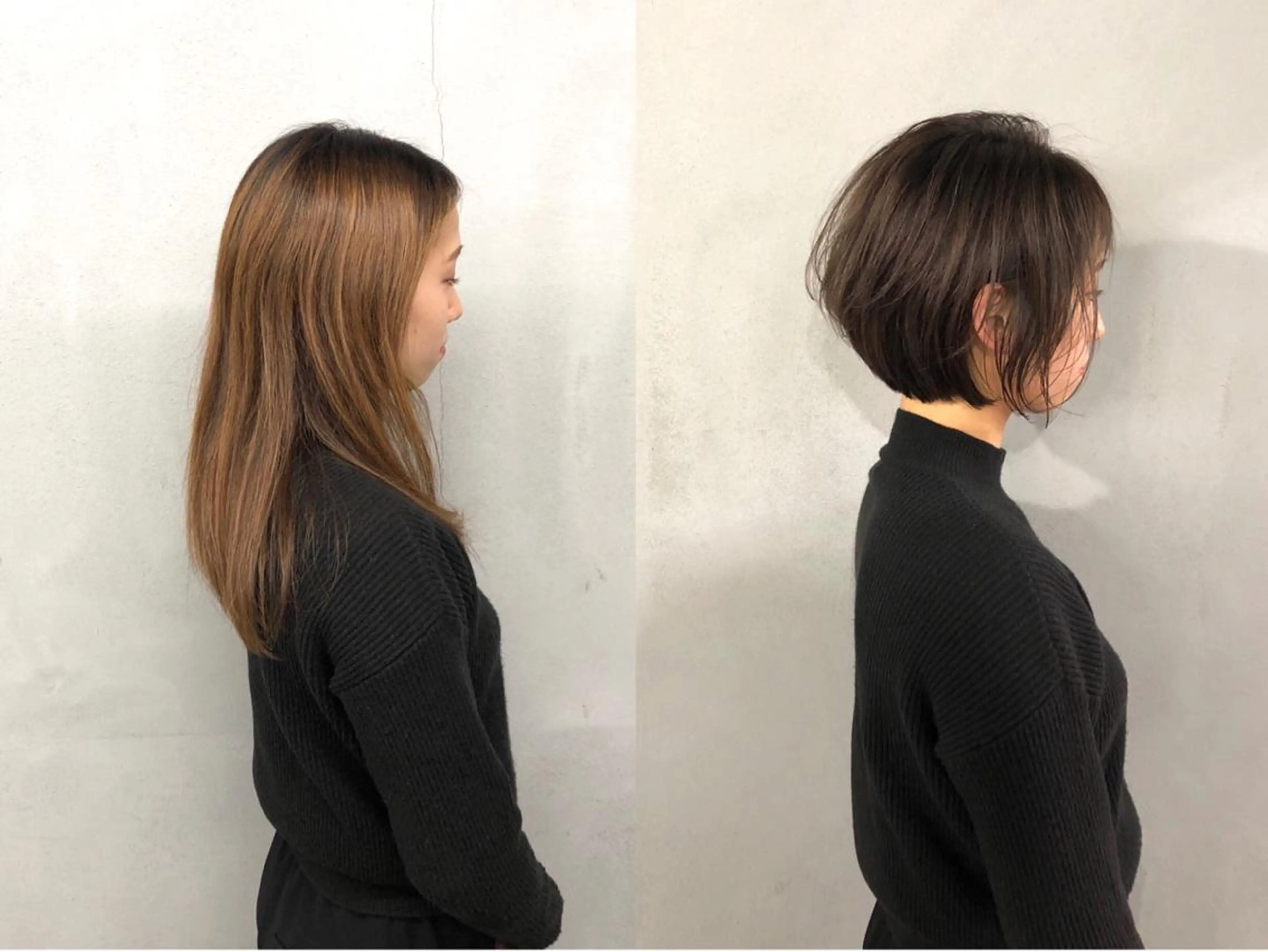 ショート カラー ショートボブ ボブ ショートヘア カット ヘアカラー トリートメント ボブ/ショート/ 白髪染め/メンズ葛西のヘアスタイル