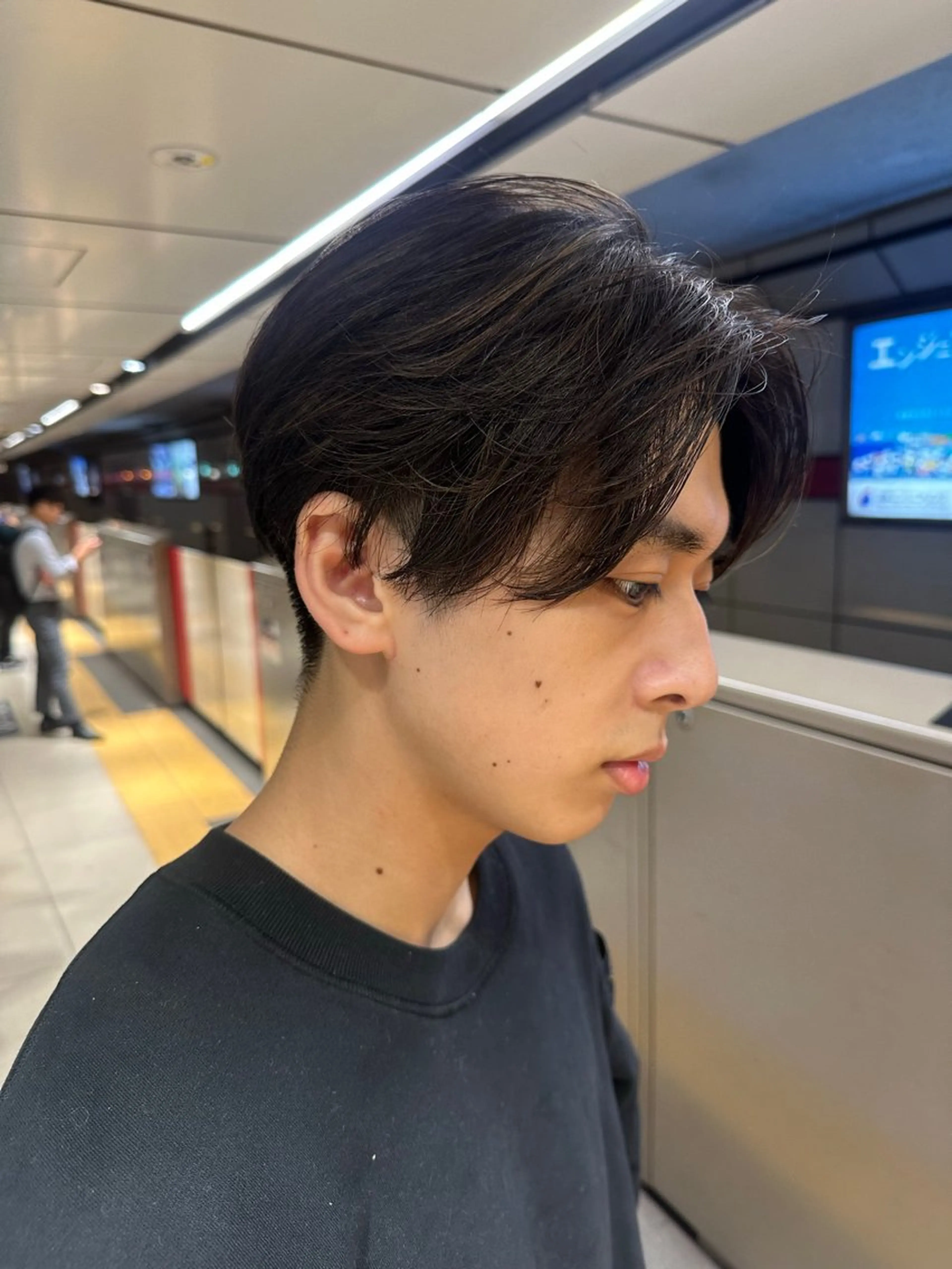 無料メンズニュアンスパーマモデル🫧炭酸泉付き🆓✂️⚠️注意事項に書かれた日時のみの選択🉑の写真