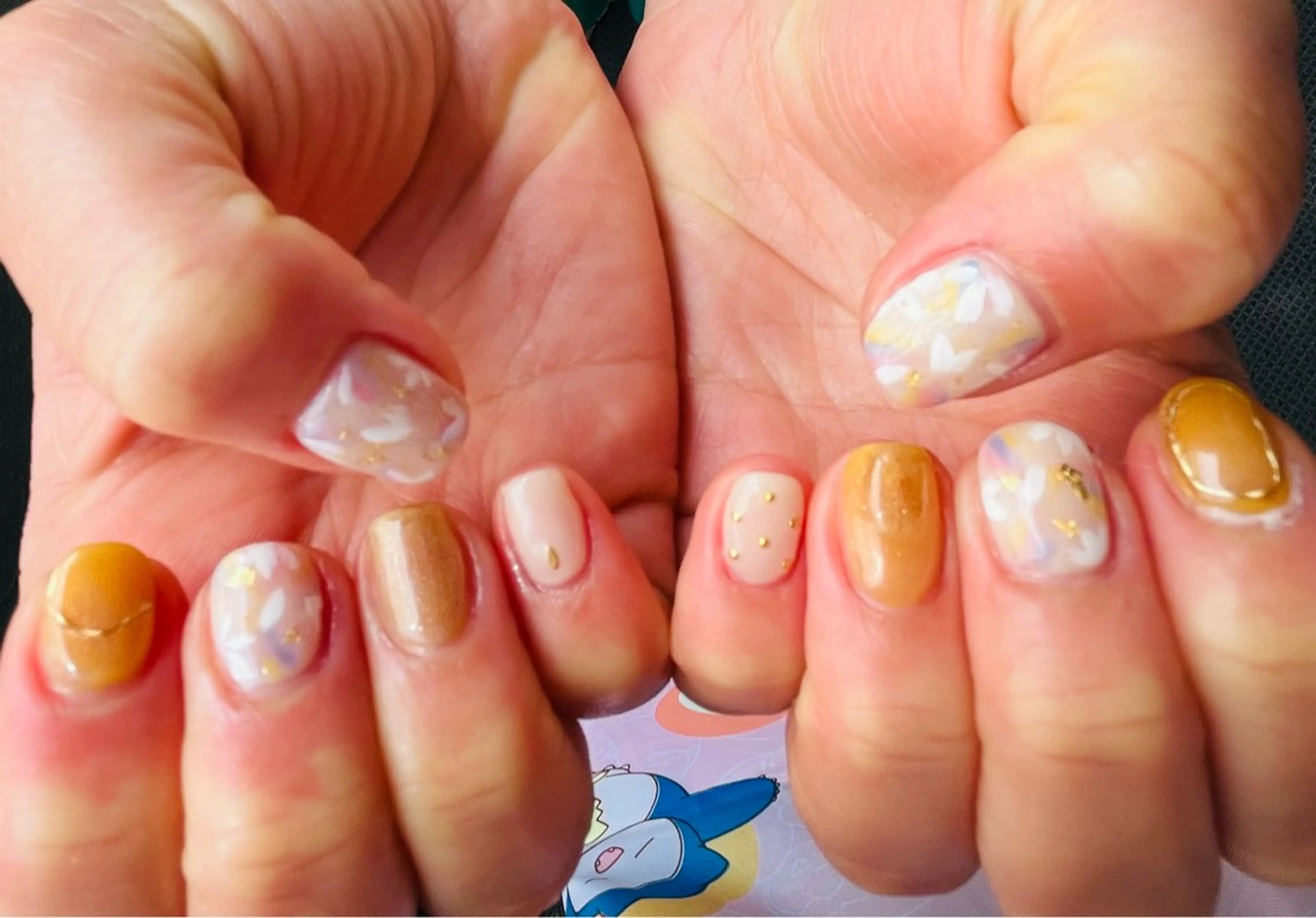 ネイル 春ネイル ハンドネイル ネイルサロン HANAのネイルデザイン