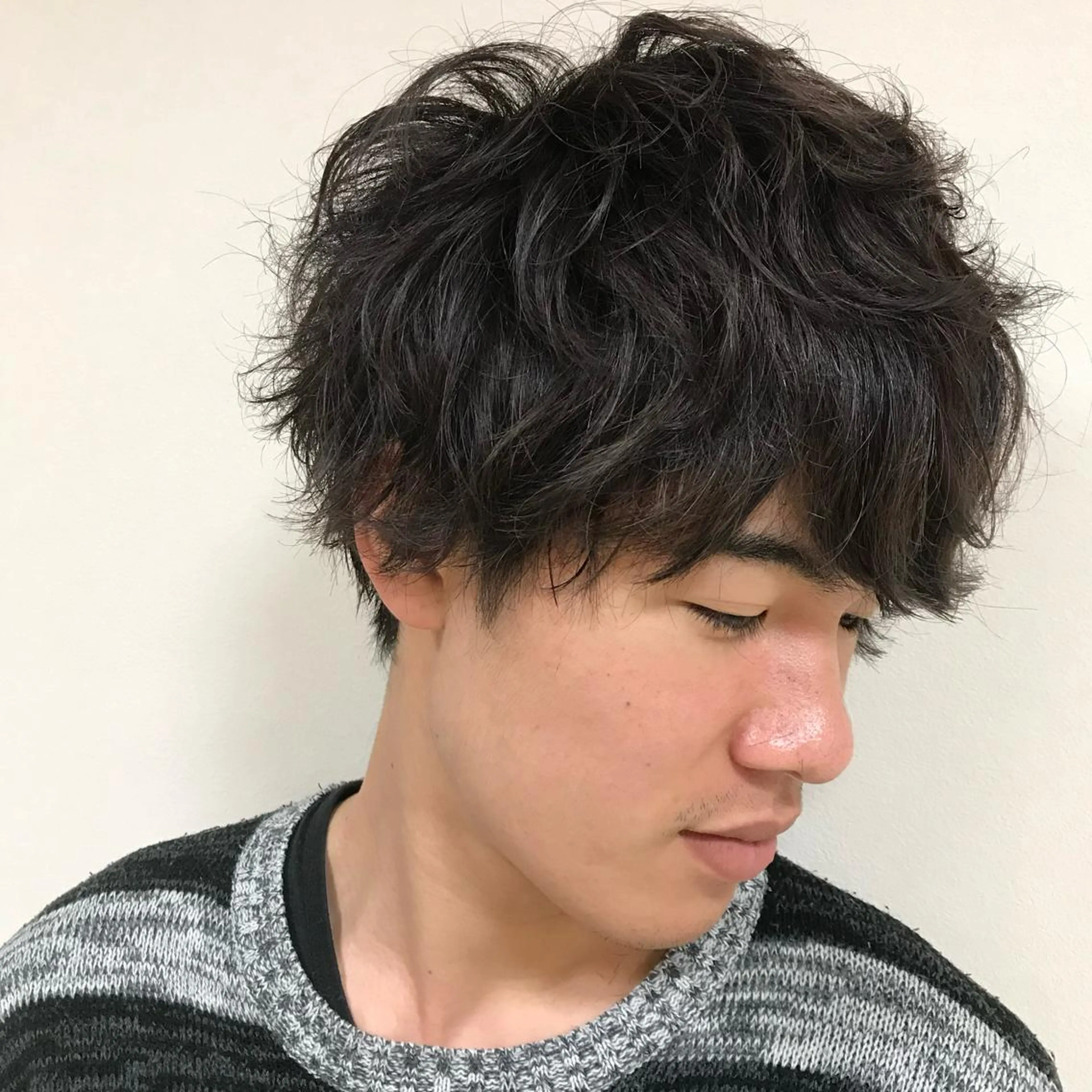 ショート メンズ カット ヘアカラー トリートメント デザインカラー🕊 石井萌のヘアスタイル