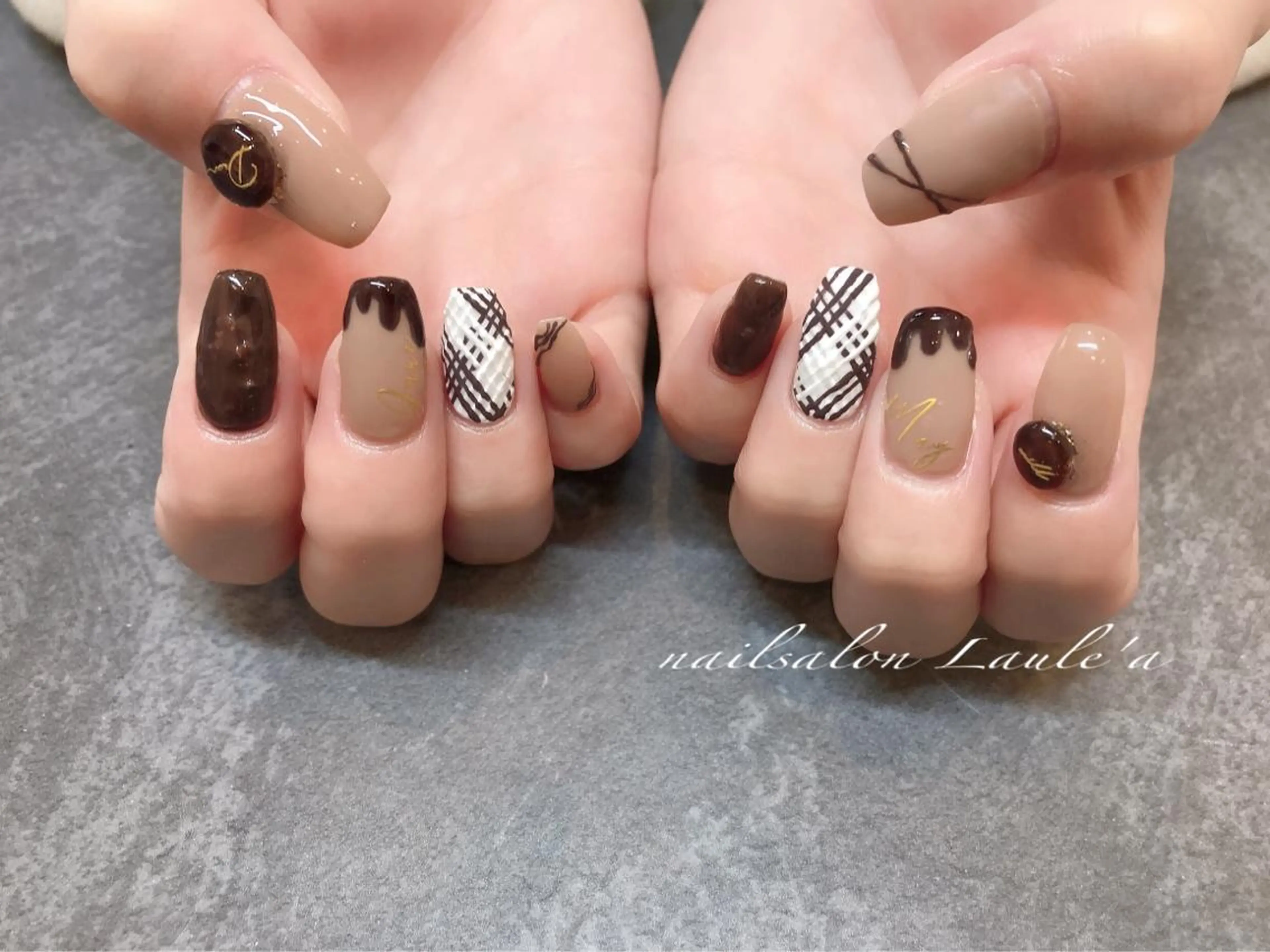 ネイル ハンドネイル nailsalon Laule'aのネイルデザイン