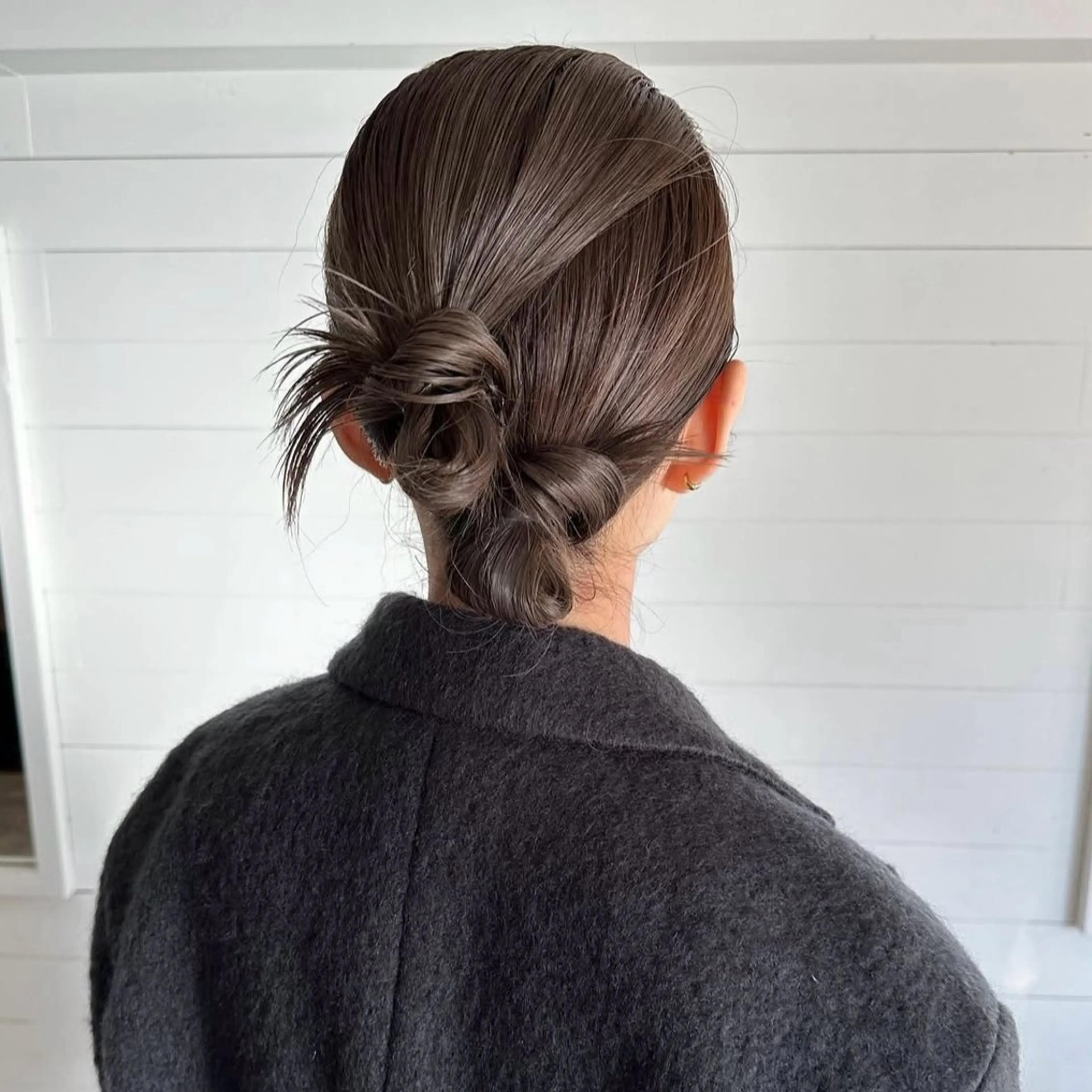 【朝にオススメ(^^】タイトヘアアレンジ🎶の写真