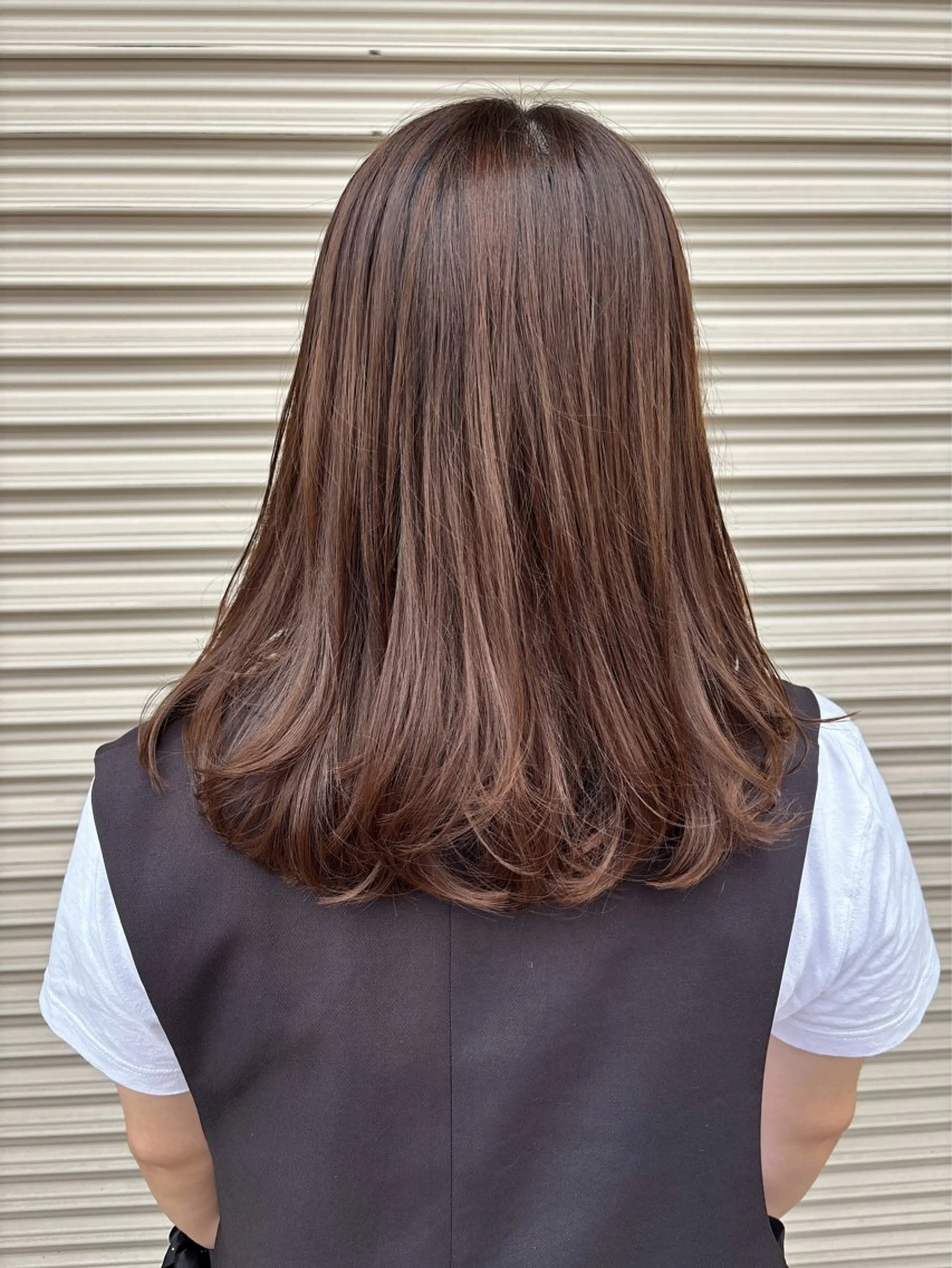 ミディアム Fukuma Karinのヘアスタイル