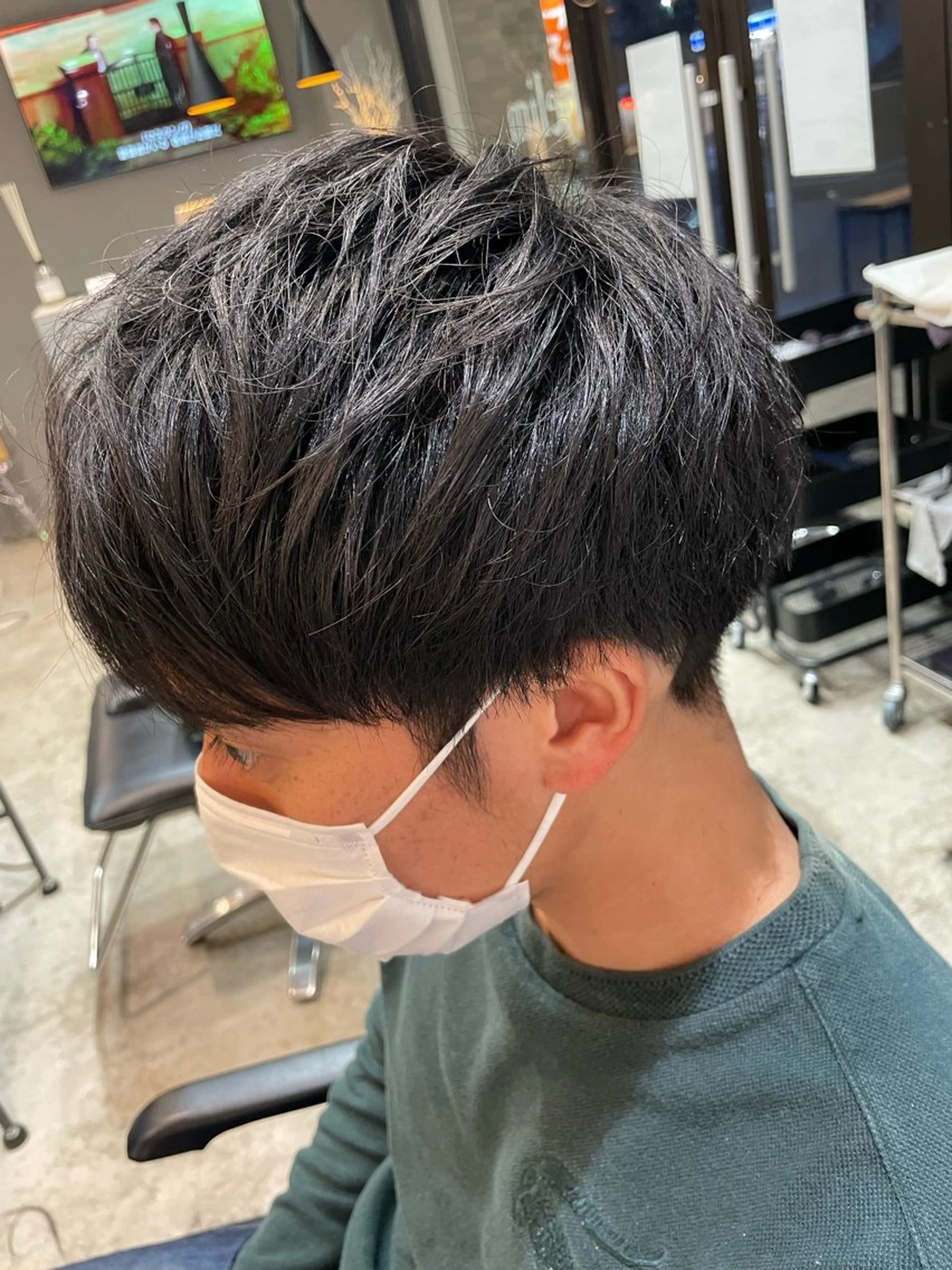 メンズ マッシュ 刈り上げ カット un【アン】所属・【un】 MANAのヘアスタイル