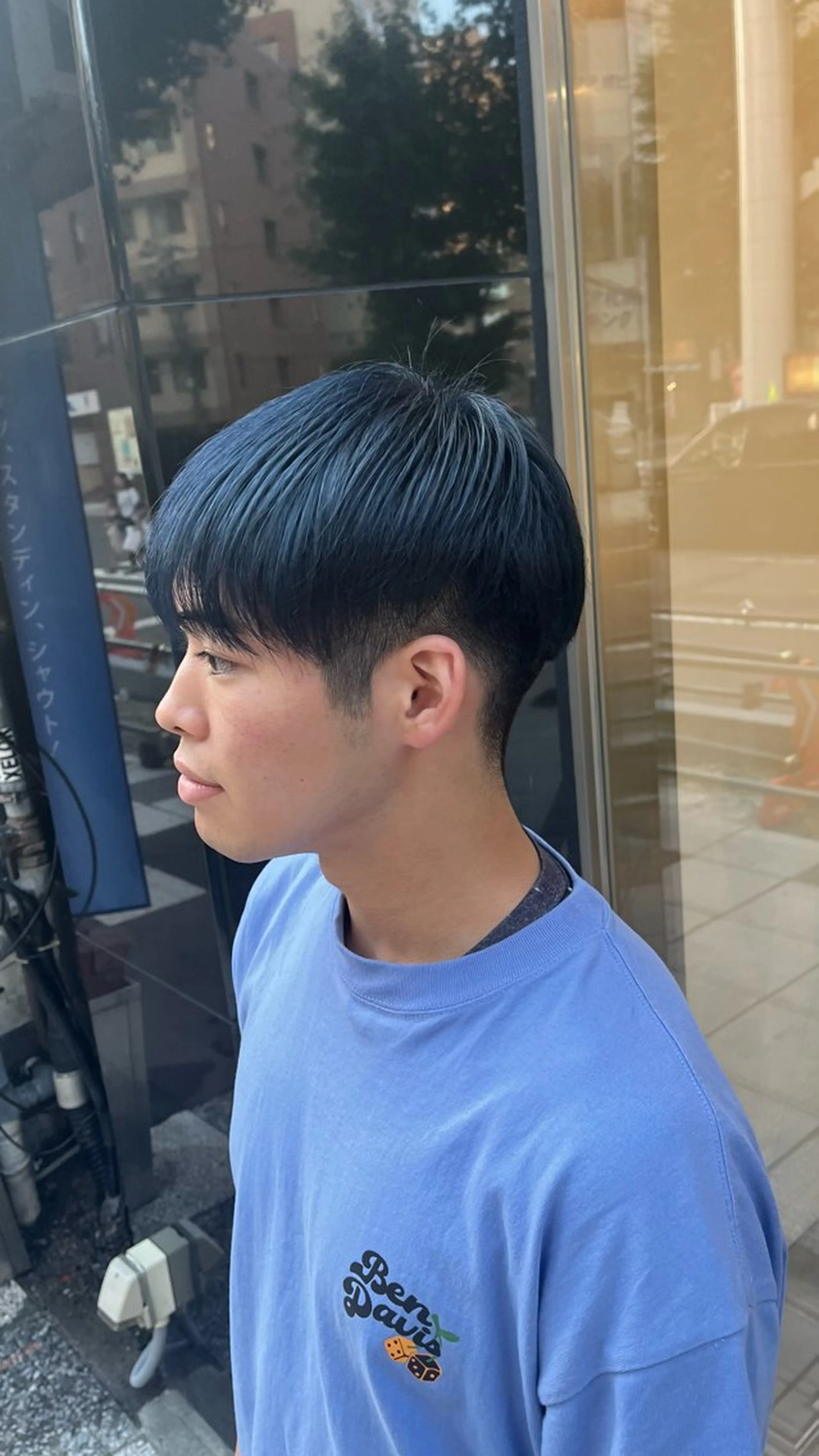 カラー メンズ メンズブリーチ ブリーチ ブルーカラー ヘアカラー トリートメント COTAN所属・🍒YUI🍒 暖色カラー/ブリーチのヘアスタイル