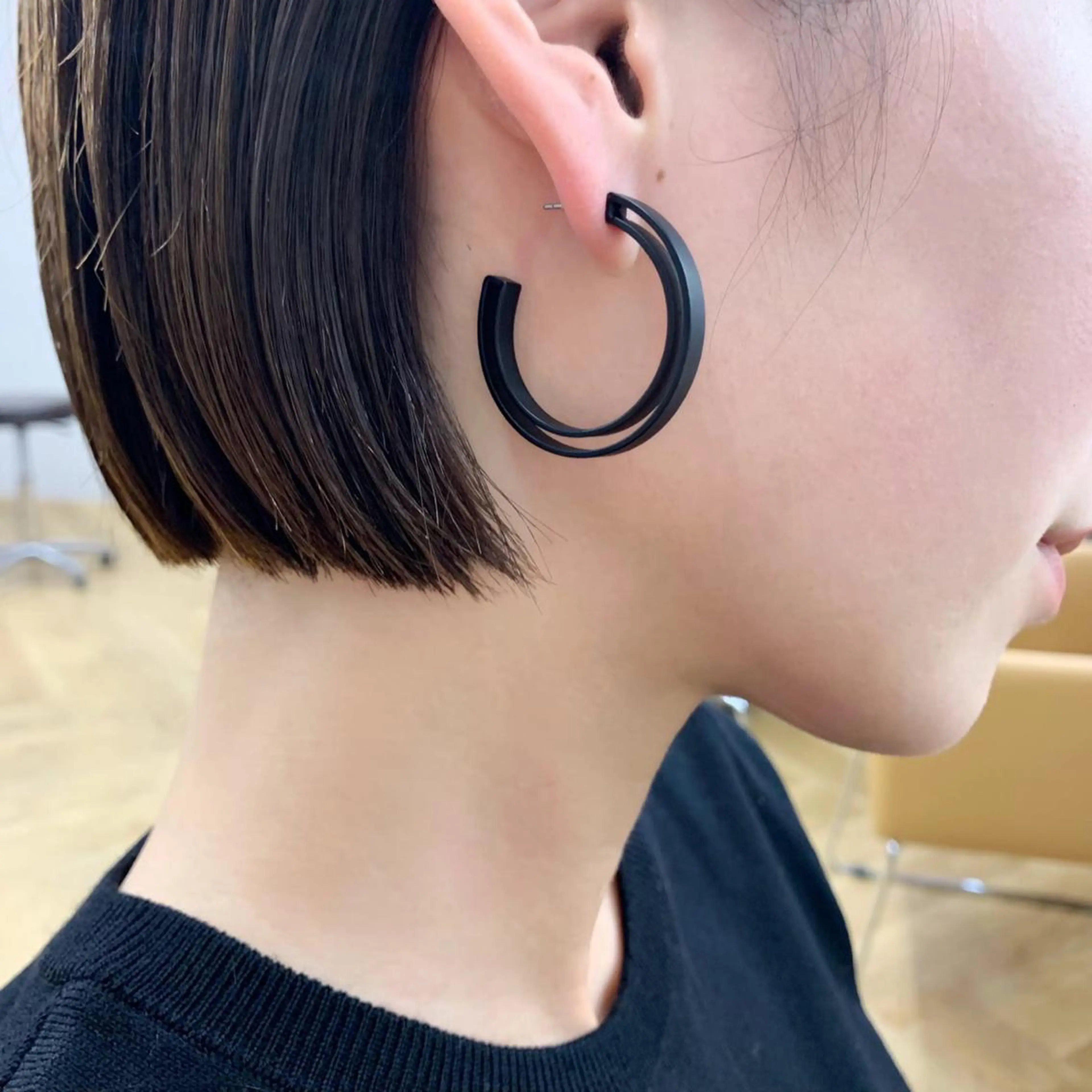 ショート ボブ カット 豊浦 翔太のヘアスタイル