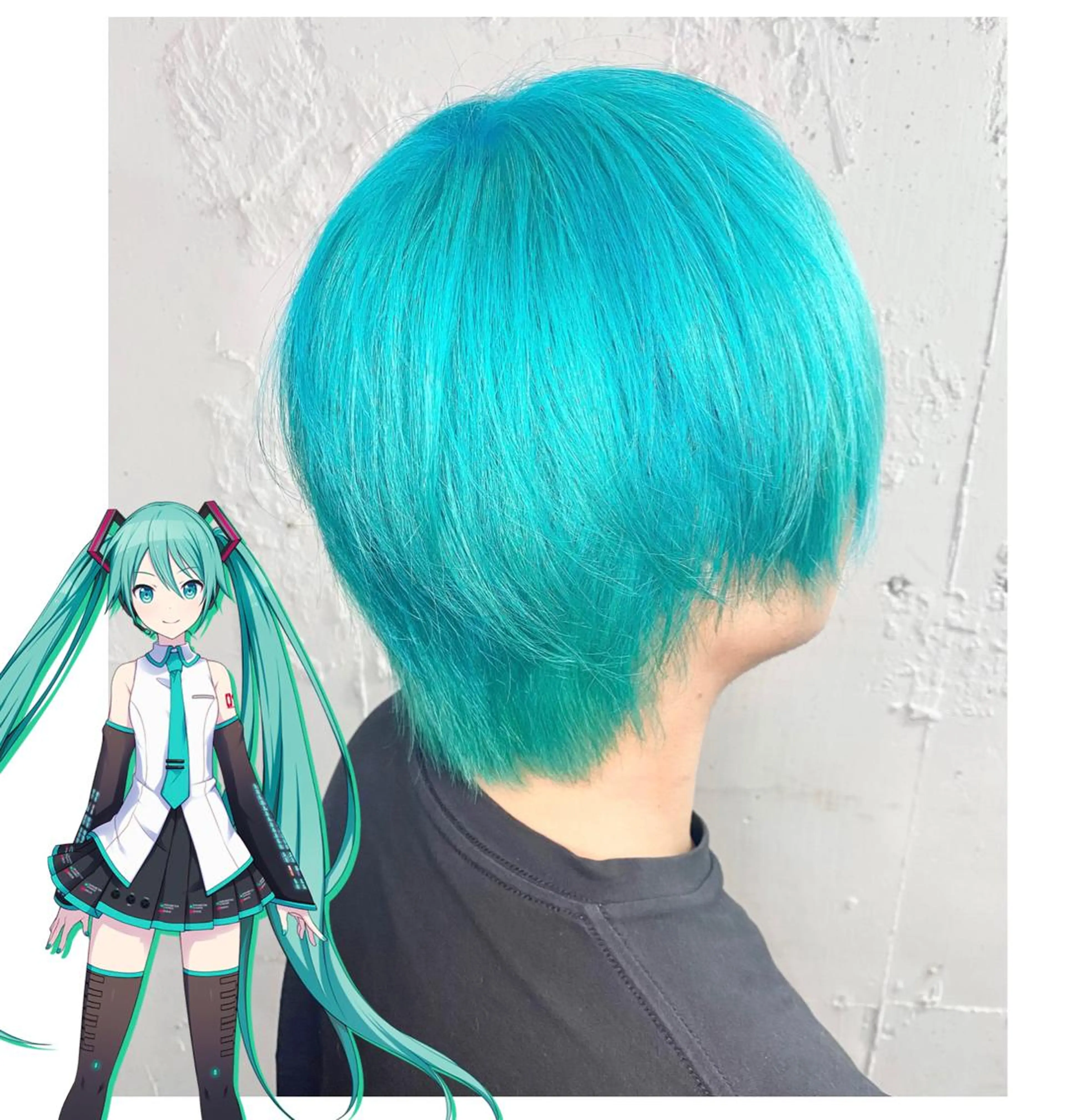 ショート カラー GARU-ガル-所属・TSUNO🦖 派手髪/オタク美容師のヘアスタイル