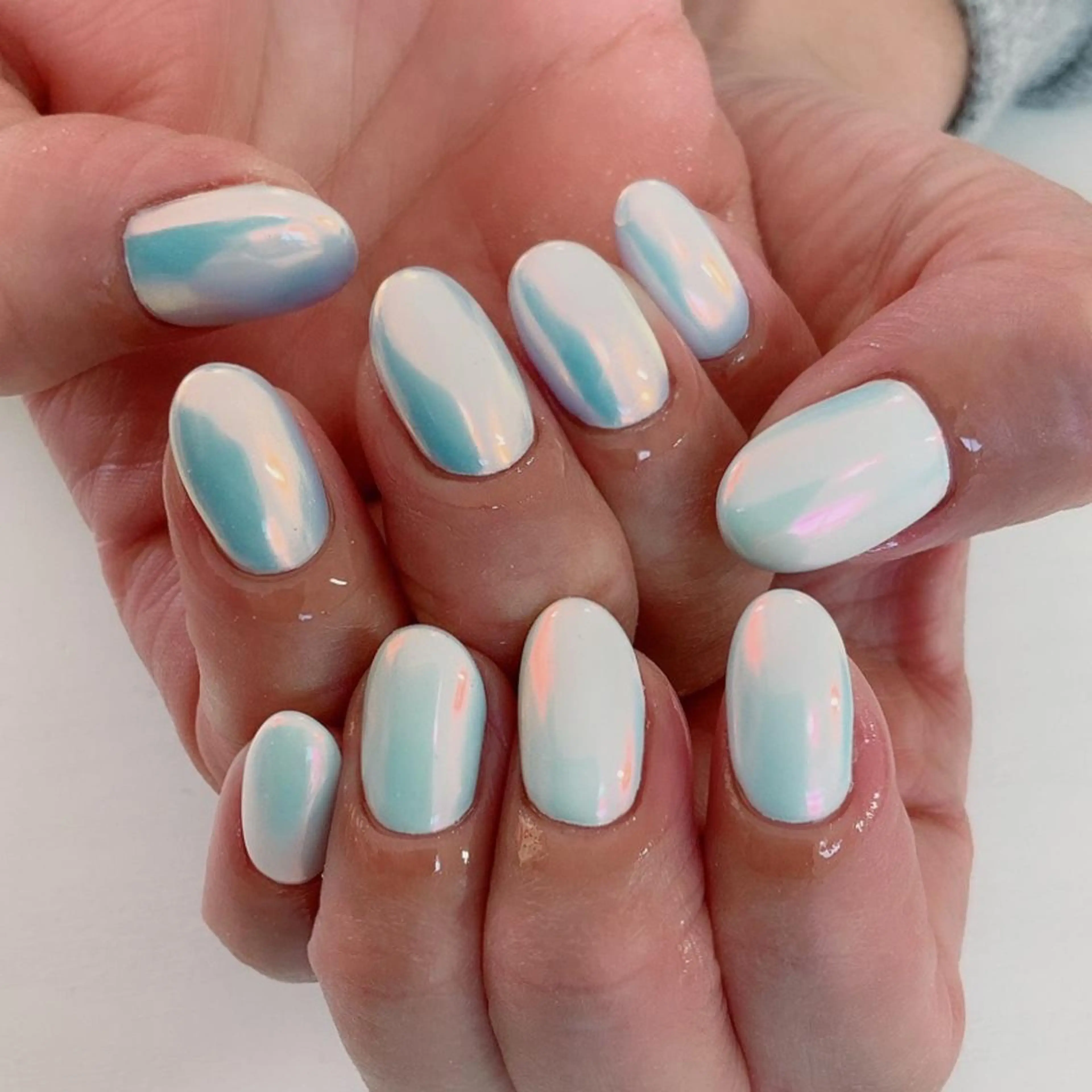 ネイル ミラーネイル   MAKI NAILのネイルデザイン