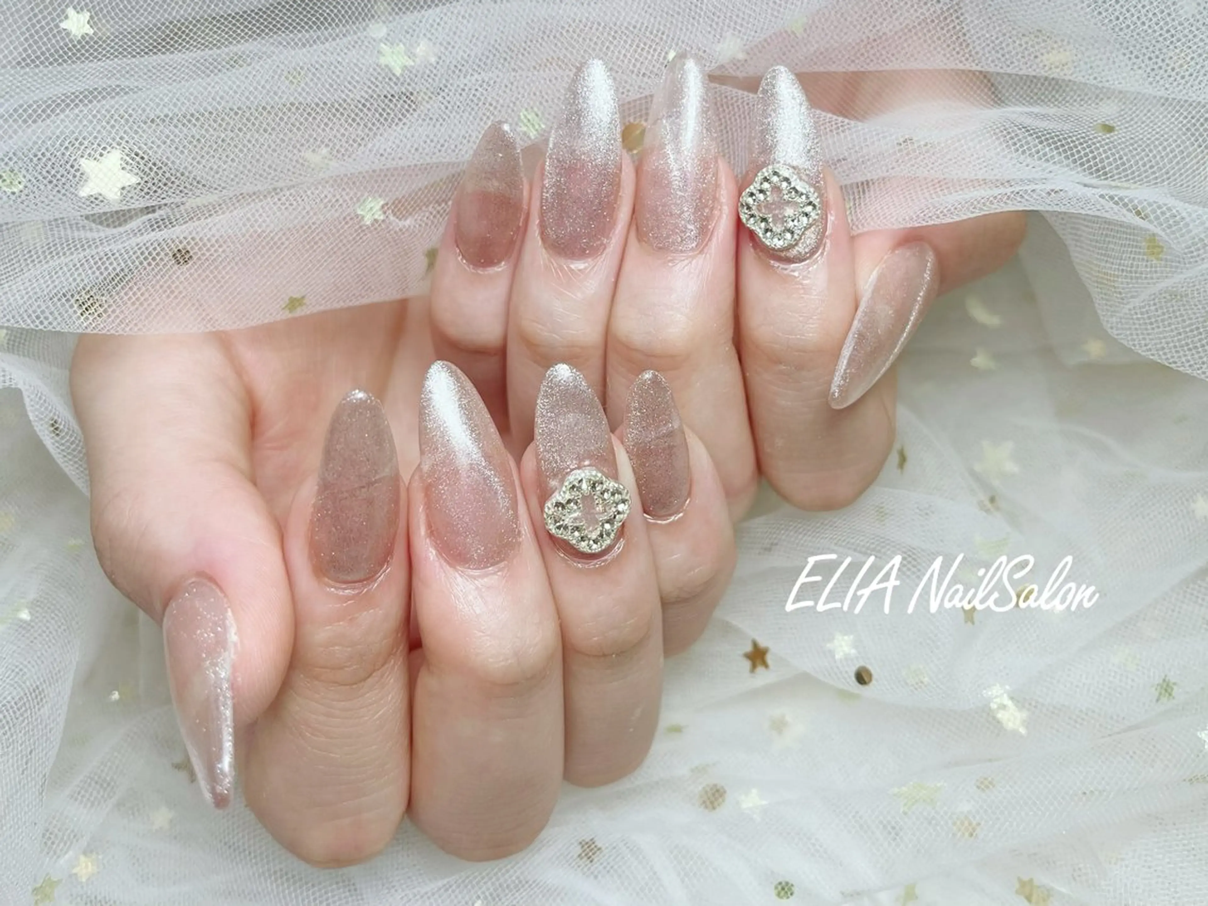 ミディアム ELIA【エリア】 nailsalonのネイルデザイン