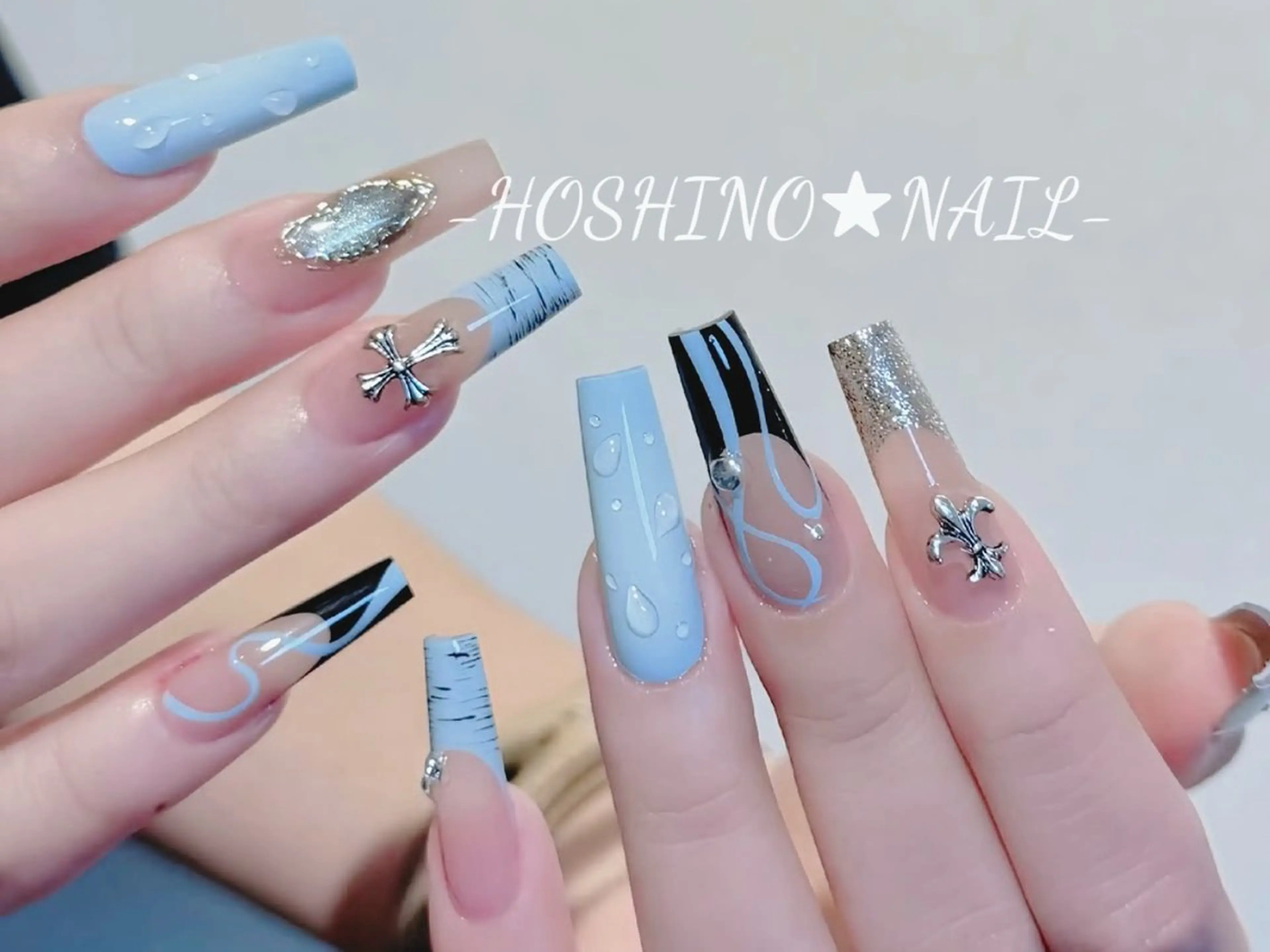 ネイル オーロラネイル チークネイル ドット フットネイル フレンチネイル ハンドネイル ★HOSHINO NAIL★新宿店のネイルデザイン