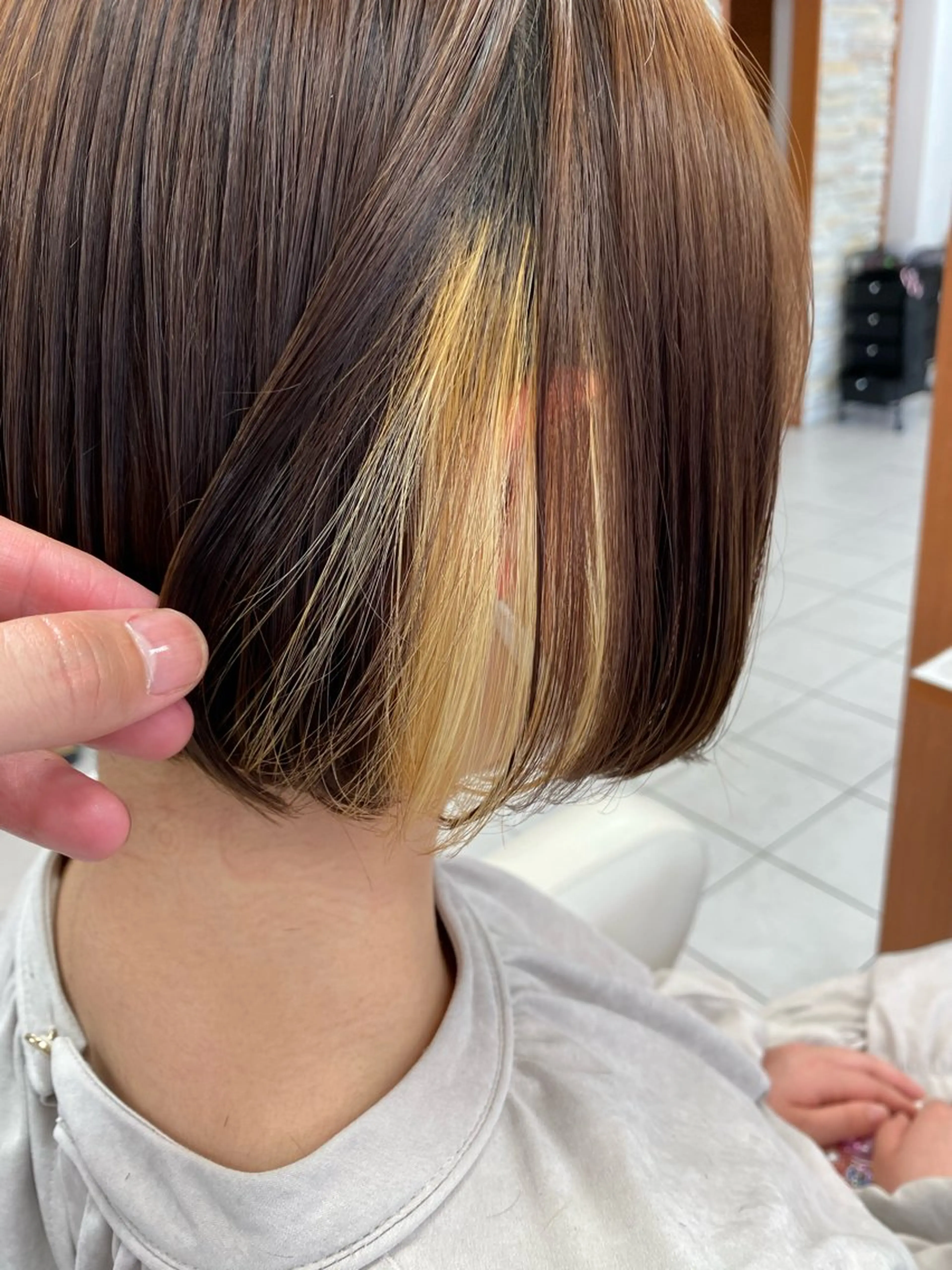 ショート カラー 💎久米川 東村山 BASSAサトウ💎のヘアスタイル
