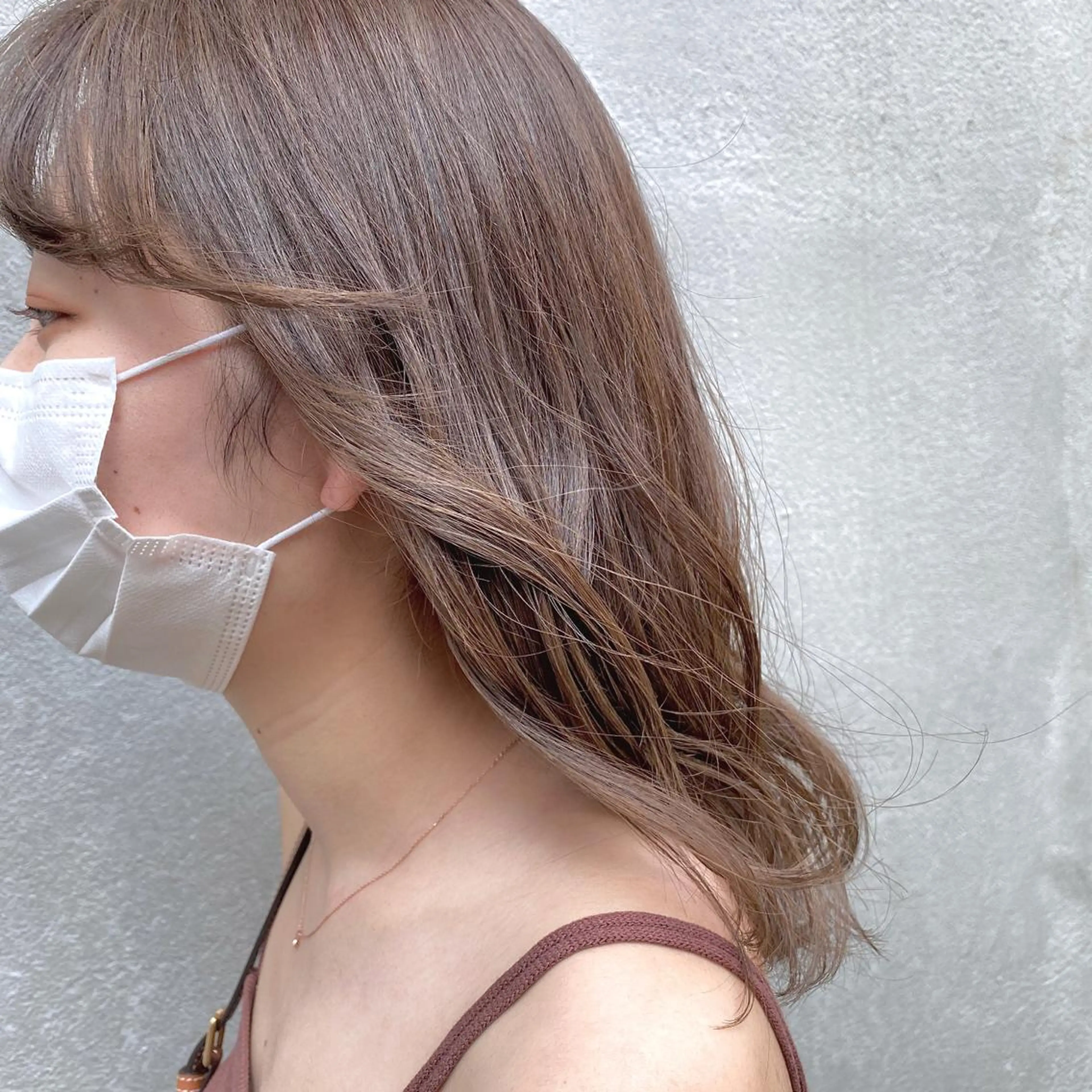 ミディアム カラー ヘアアレンジ tane.所属・【ダメージレス施術】 【透明感】北村 拓也のヘアスタイル