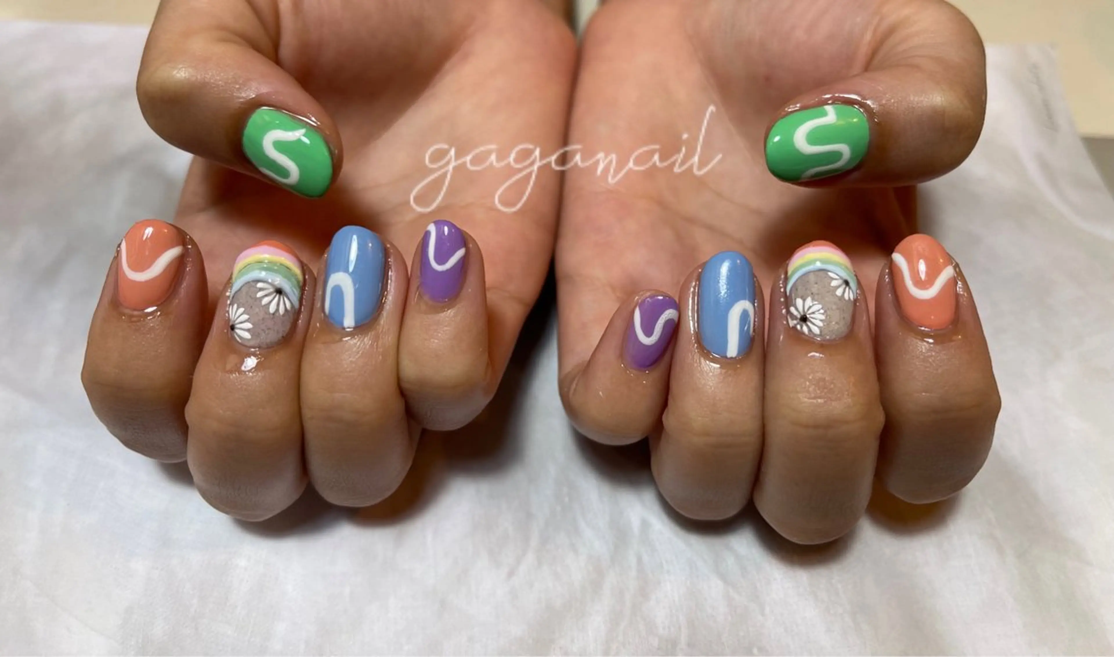 ネイル 持ち込み nailsalon gagaのネイルデザイン