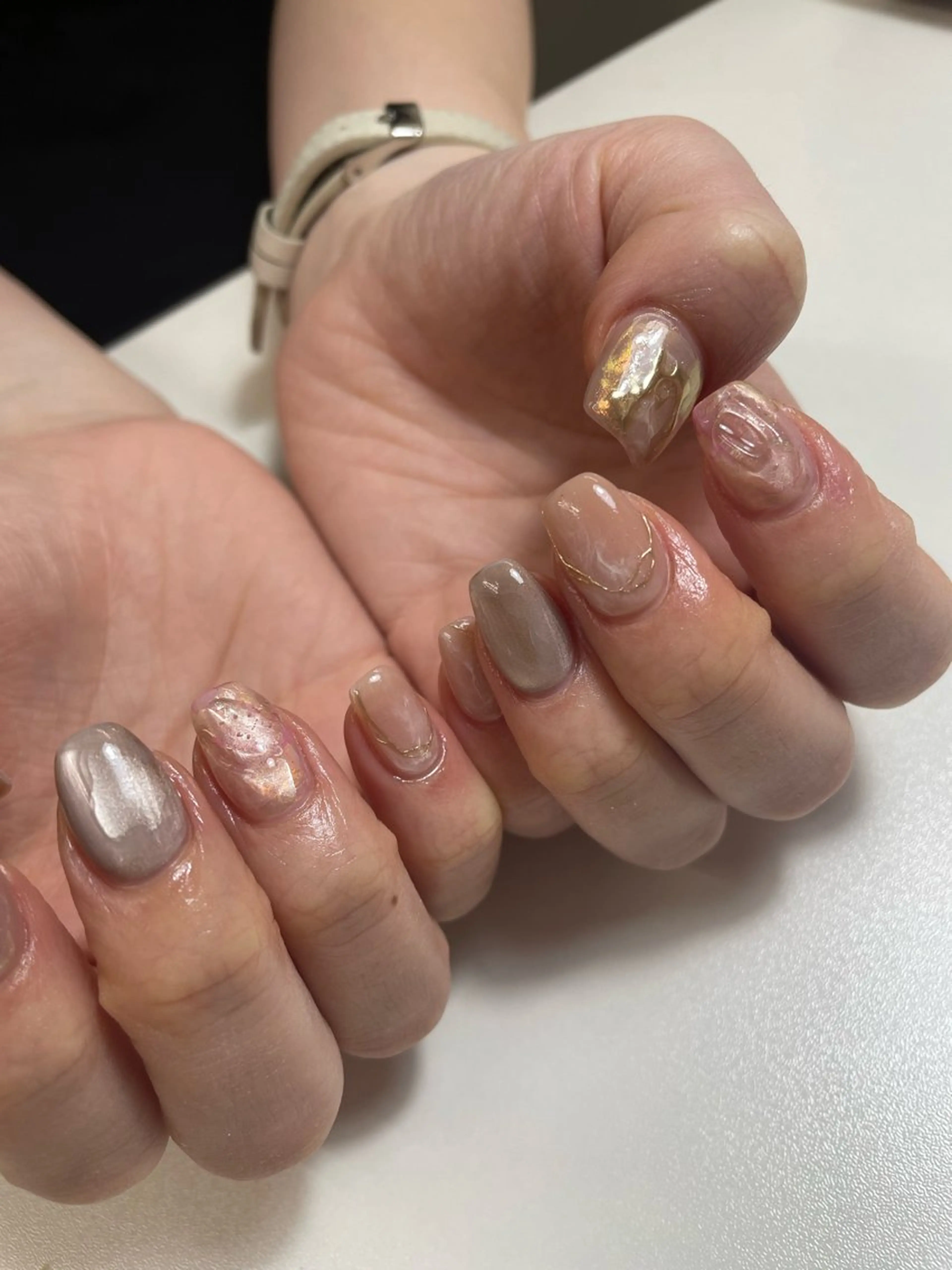 ネイル ハンドネイル フットネイル 🌕akuri🌖 nuance/専門のネイルデザイン