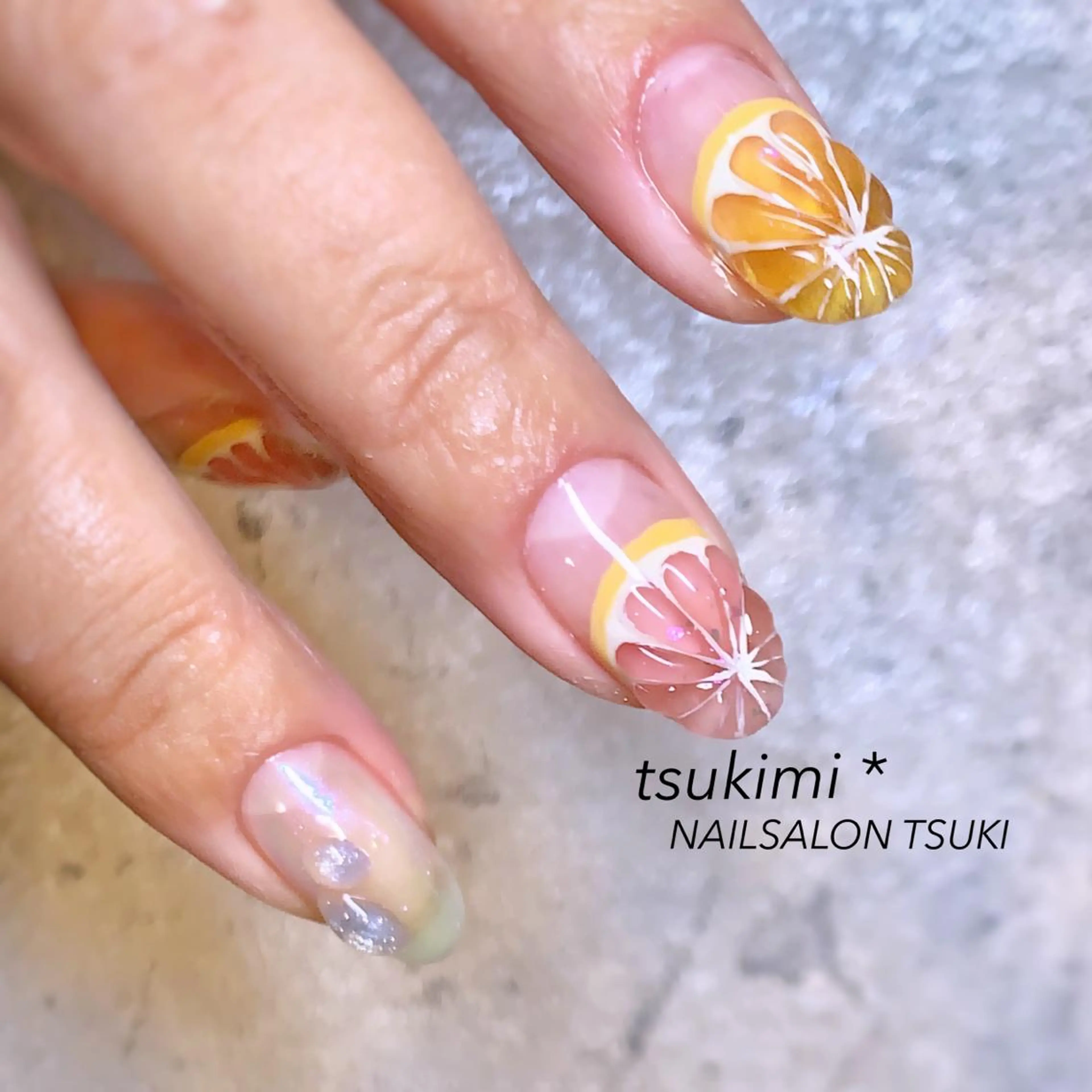 ネイル ニュアンスネイル ハンドネイル Tsuki.所属・Nailsalon Tsuki.のネイルデザイン