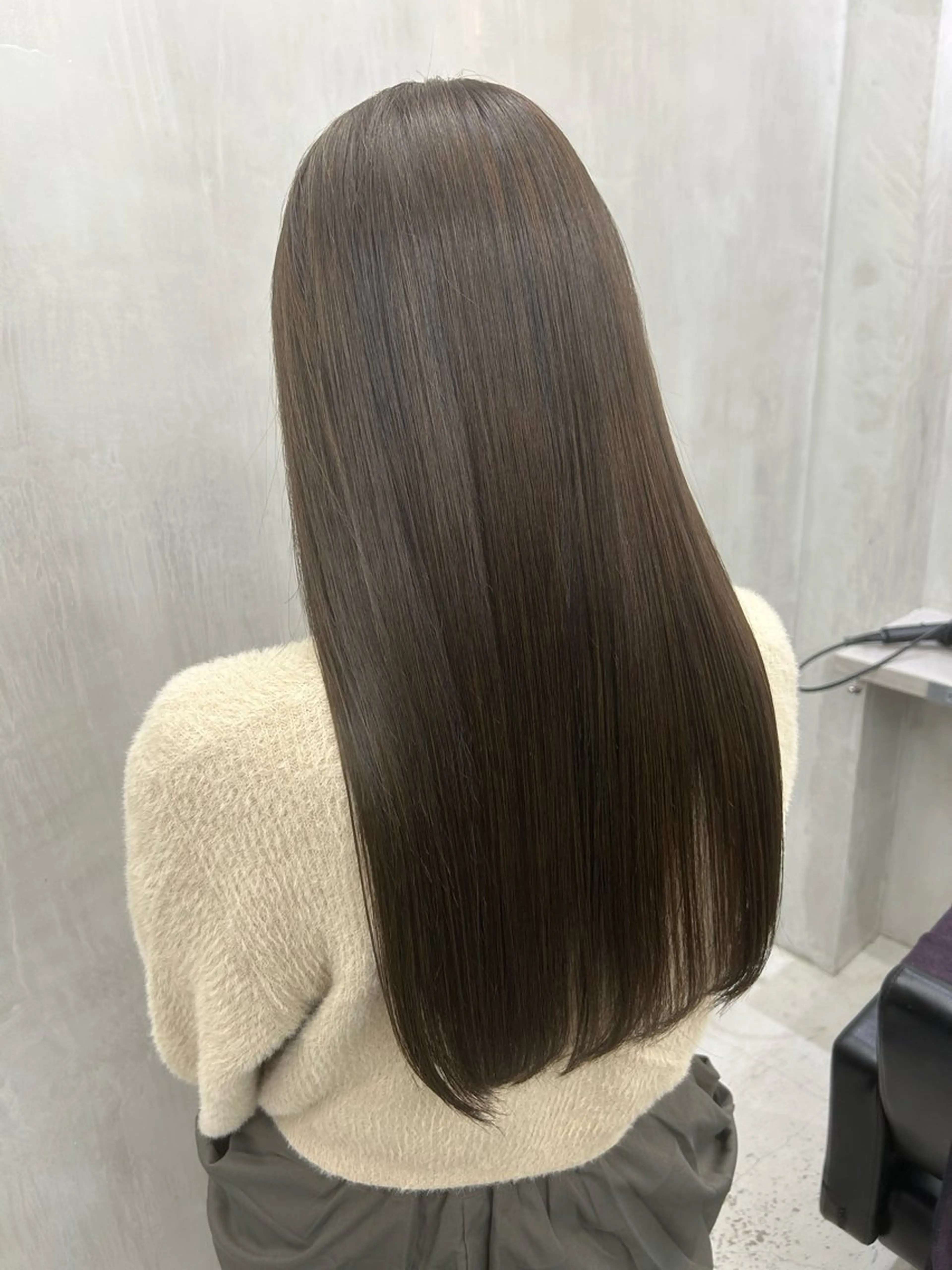 ロング パーマ 縮毛矯正 トリートメント VIE表参道所属・艶感カラー/縮毛 矯正/りょお🫧のヘアスタイル