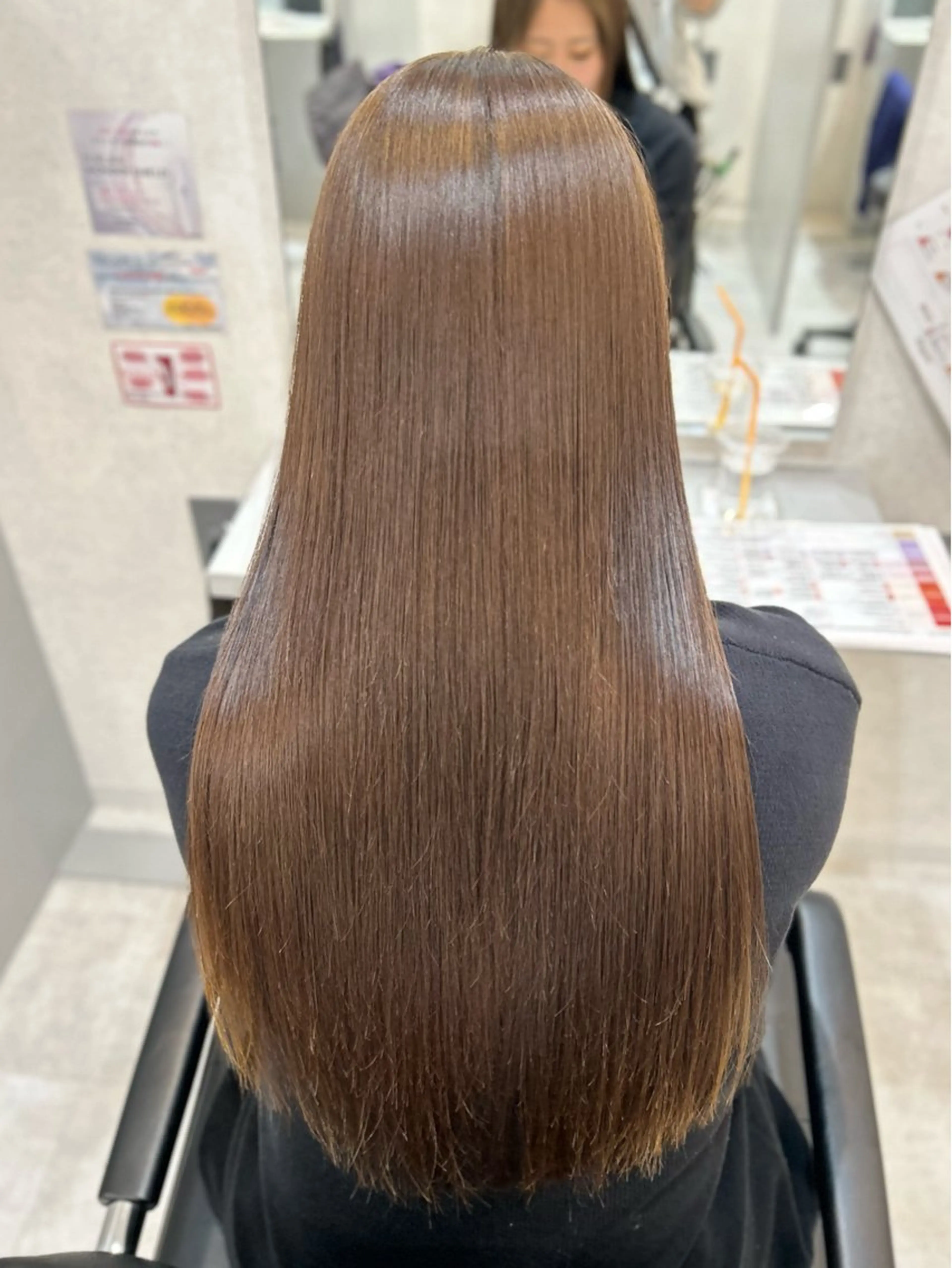 ロング ヘアカラー トリートメント 西梅田/髪質改善/ はやしまお🫧のヘアスタイル
