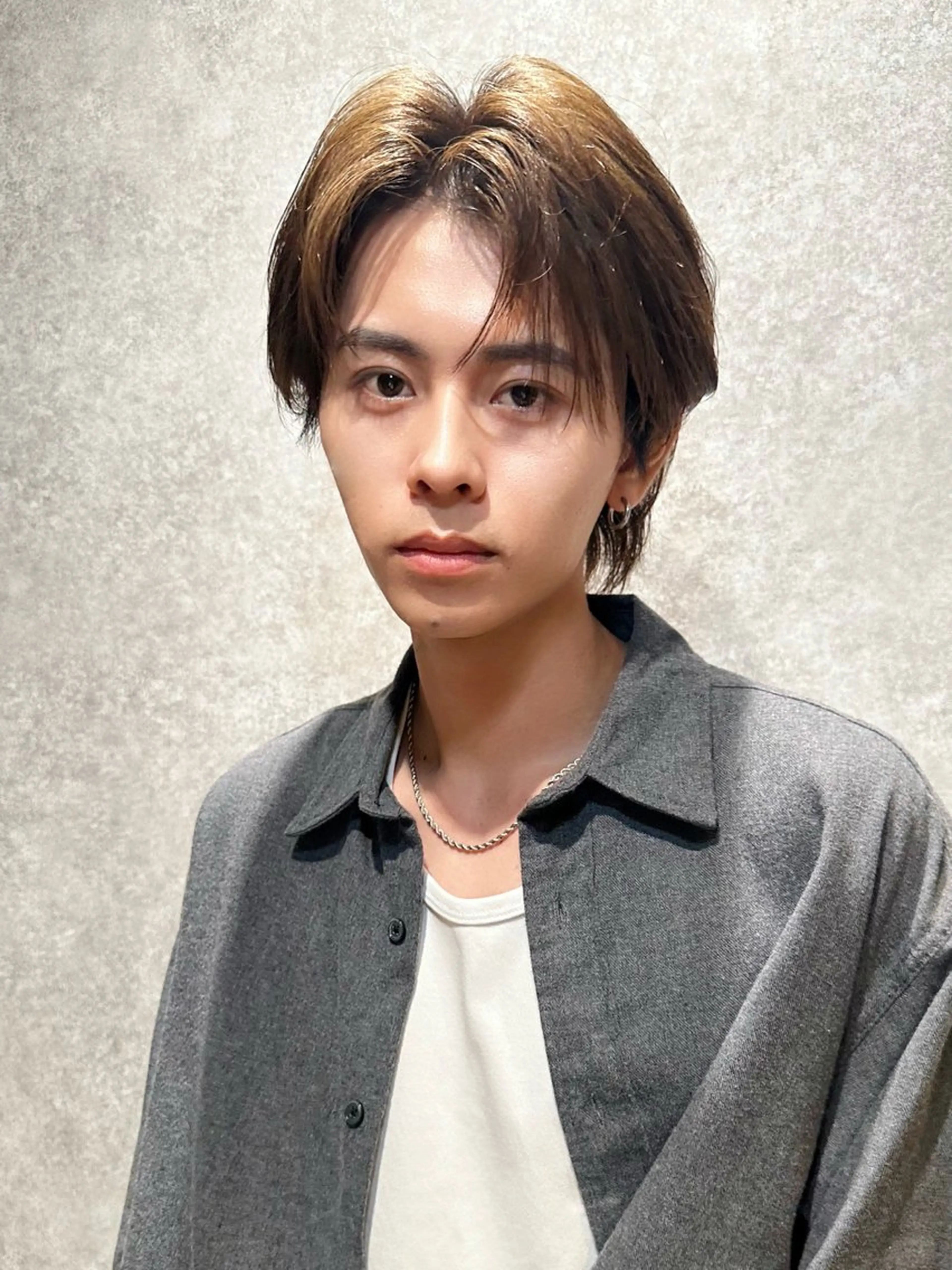 メンズ センターパート 学生（メンズ向け） カット メンズ特化美容師/ 廣瀬勇斗のヘアスタイル