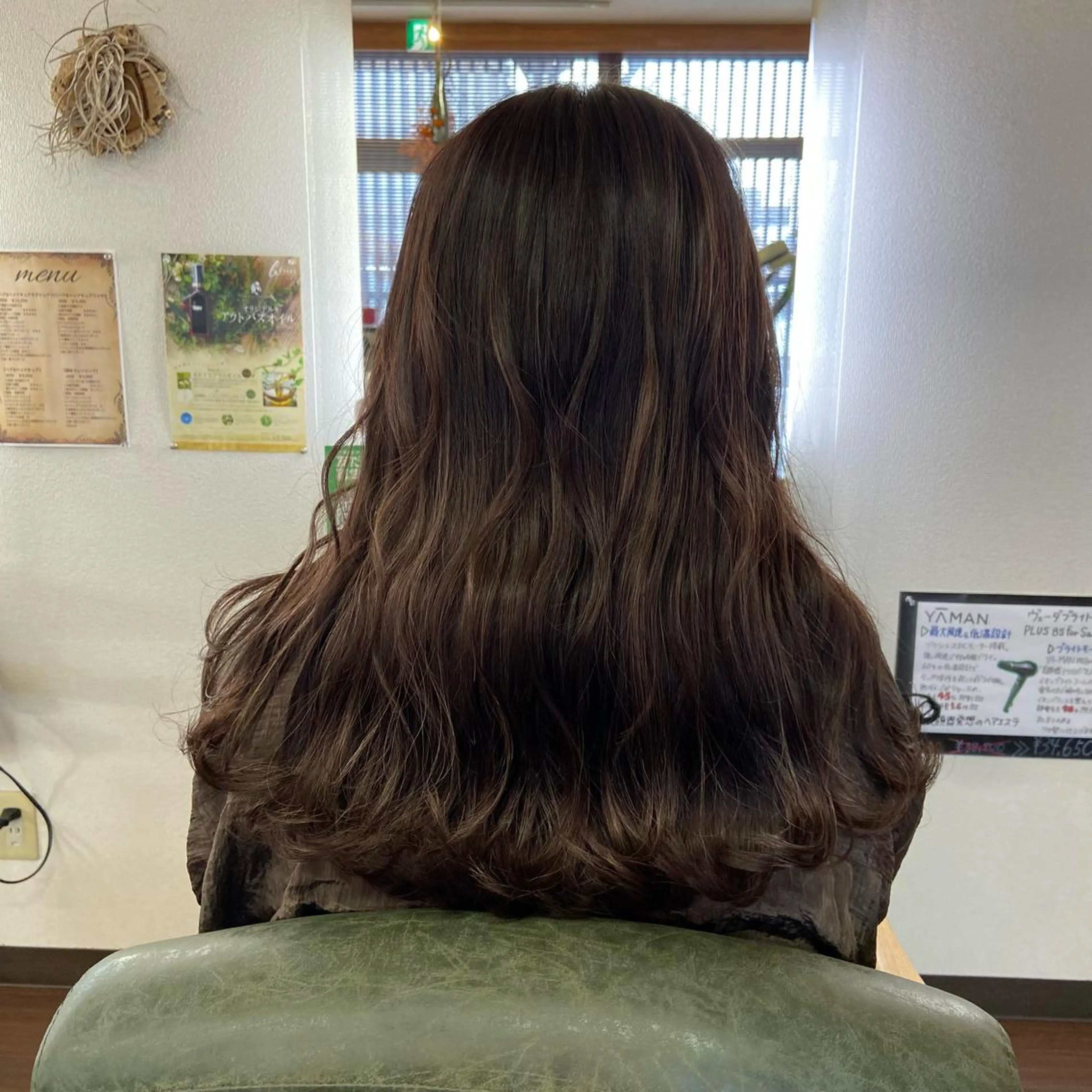 ロング カラー ハイライトカラー ハイライト カット ヘアカラー トリートメント Glanzhair 🫧‪菊池柊真🫧のヘアスタイル
