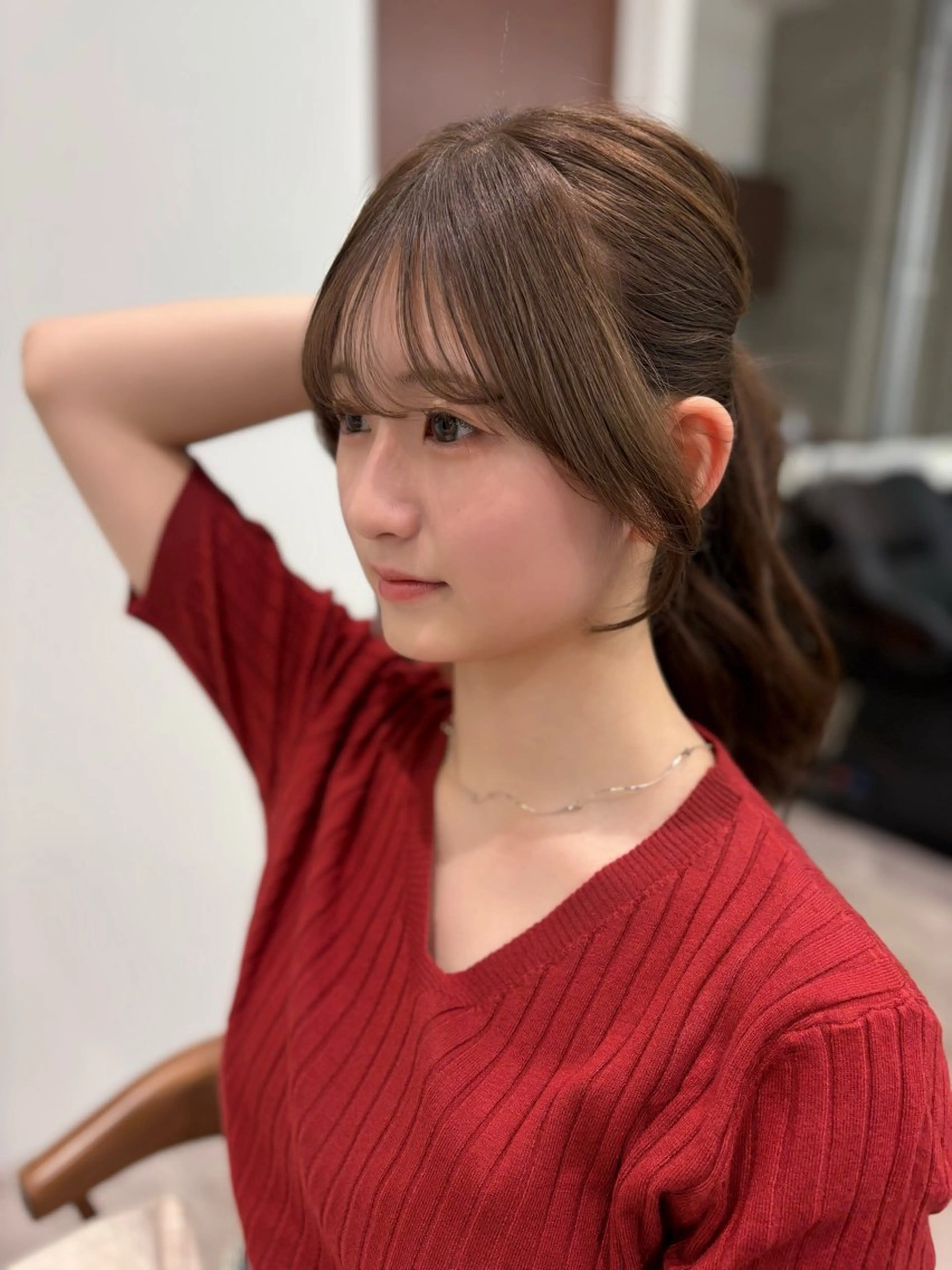 【平日限定‼️】前髪カット✂️無料モデル🍀の写真