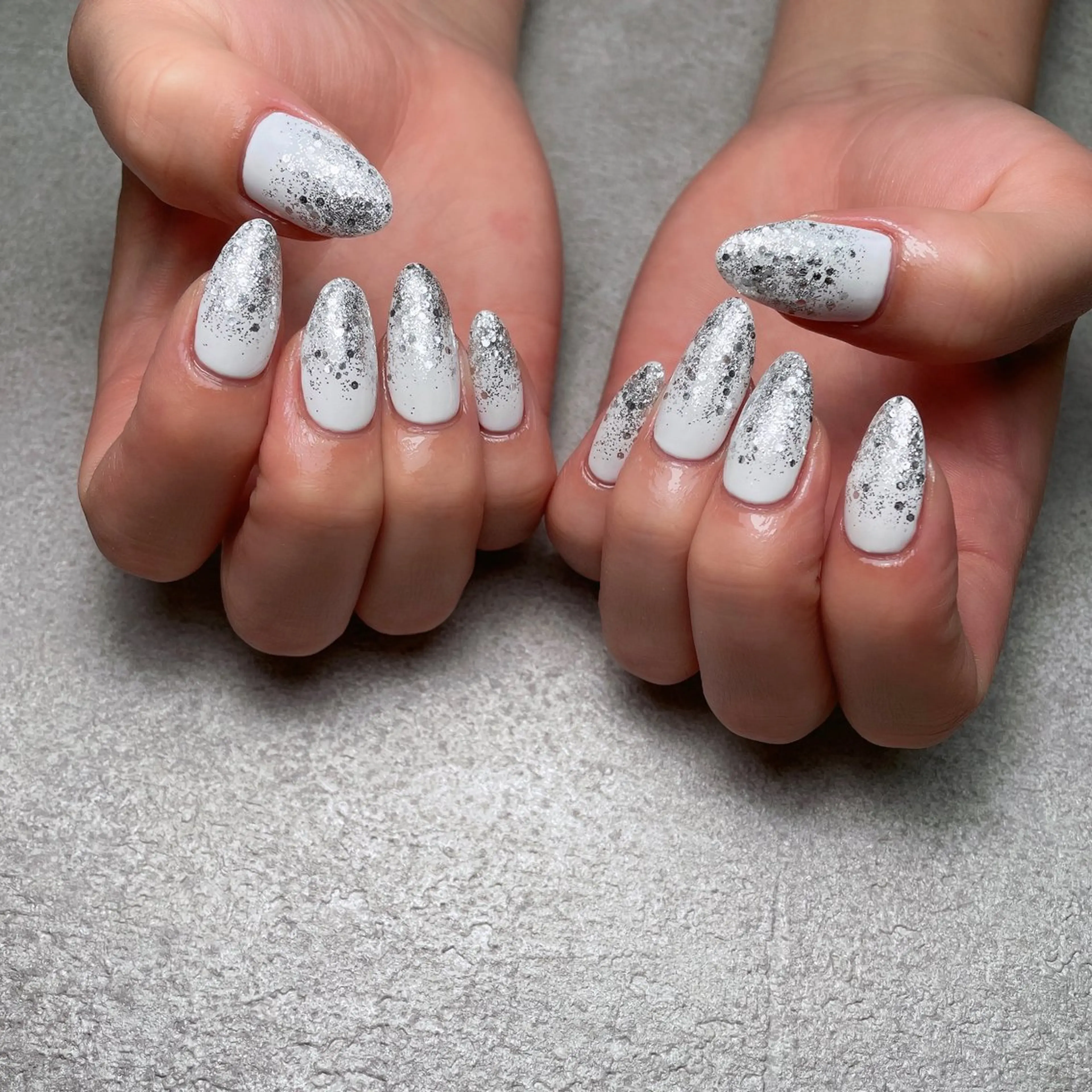 ネイル キラキラネイル ホワイト ALL Nail &whiteningのその他イメージ
