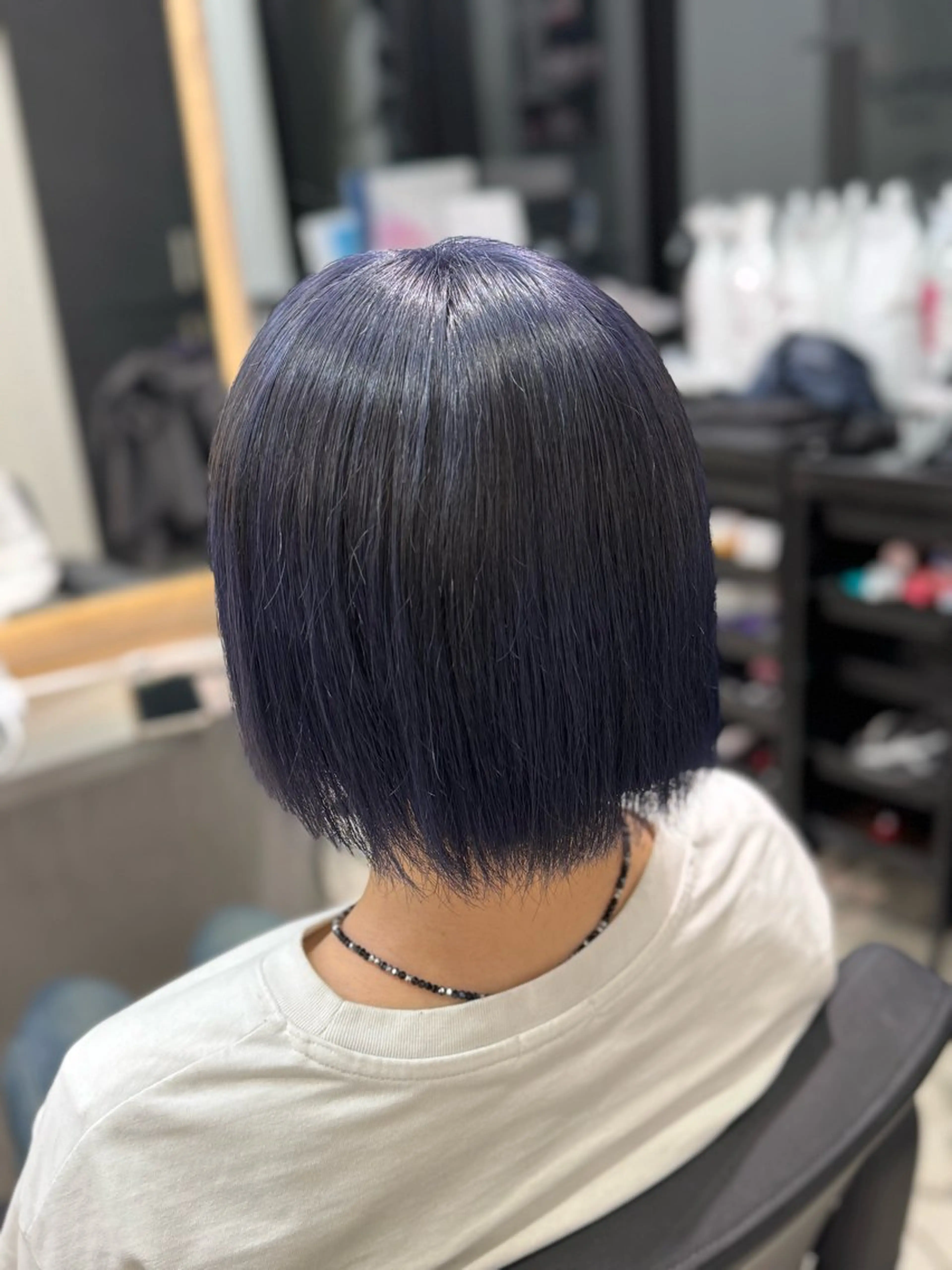 ショート カラー ヘアカラー Lapis シオンのヘアスタイル