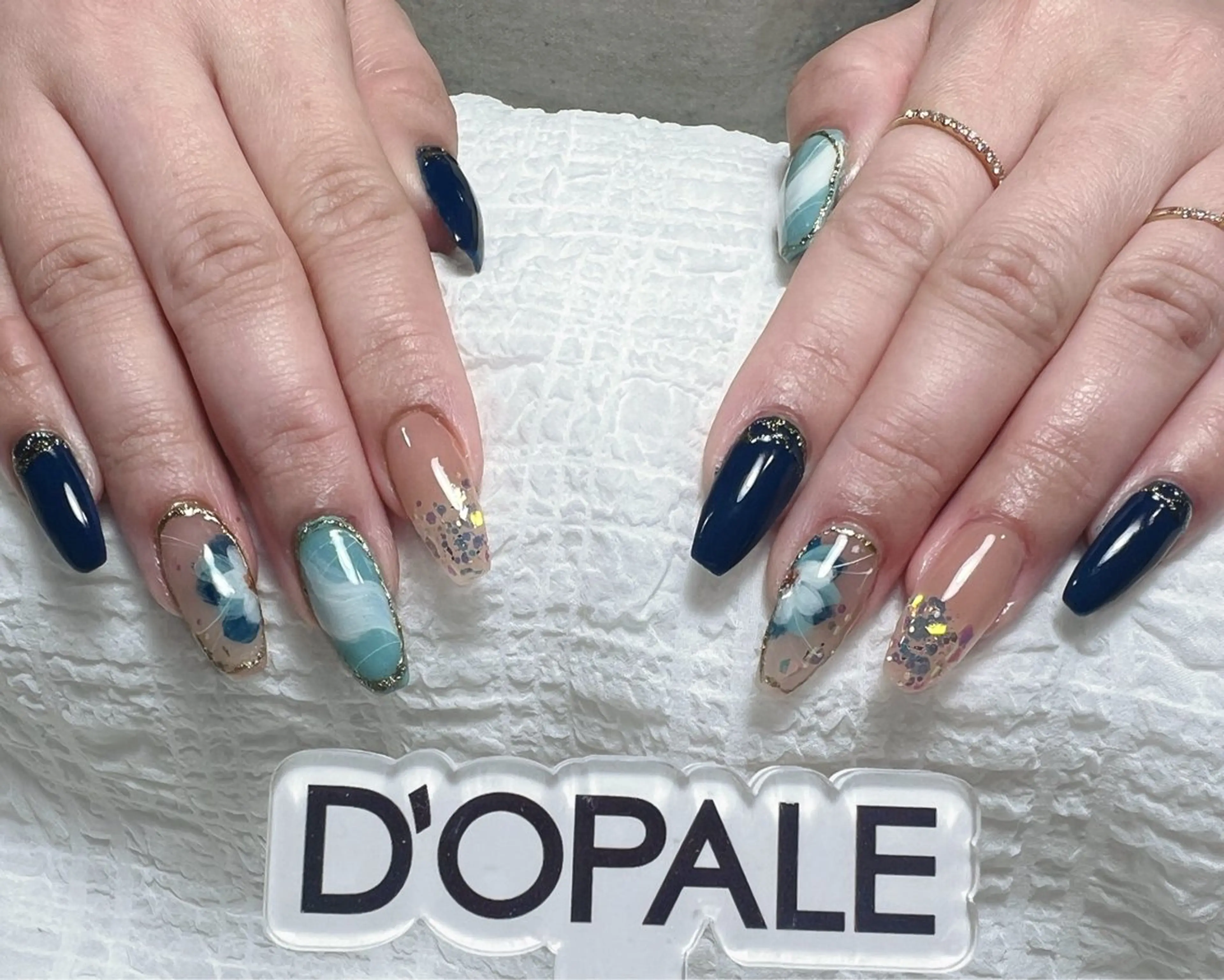 ネイル ハンドネイル D‘OPALEサロン所属・トパサロン 上野kkのネイルデザイン