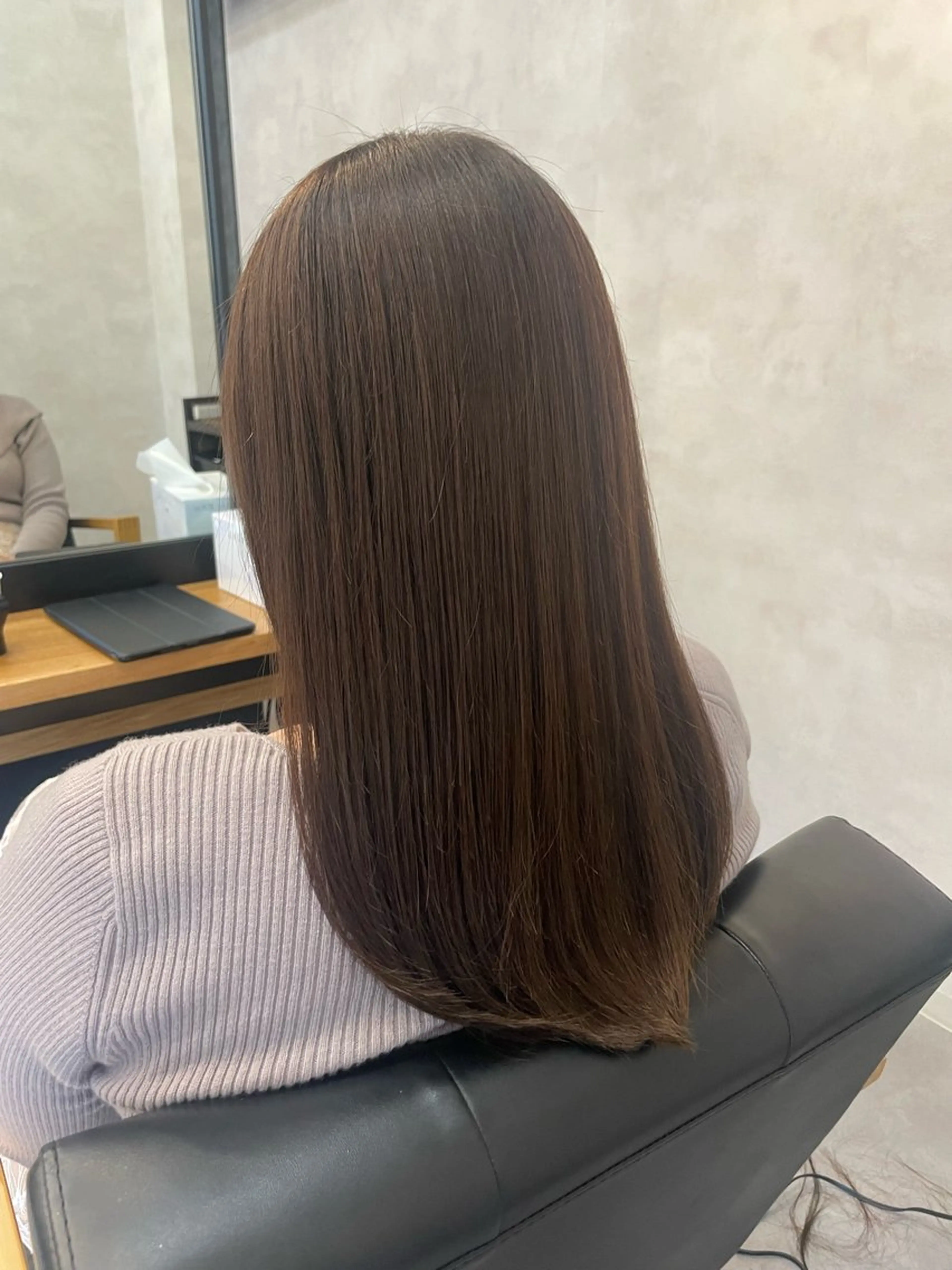 セミロング 今村 南穂のヘアスタイル