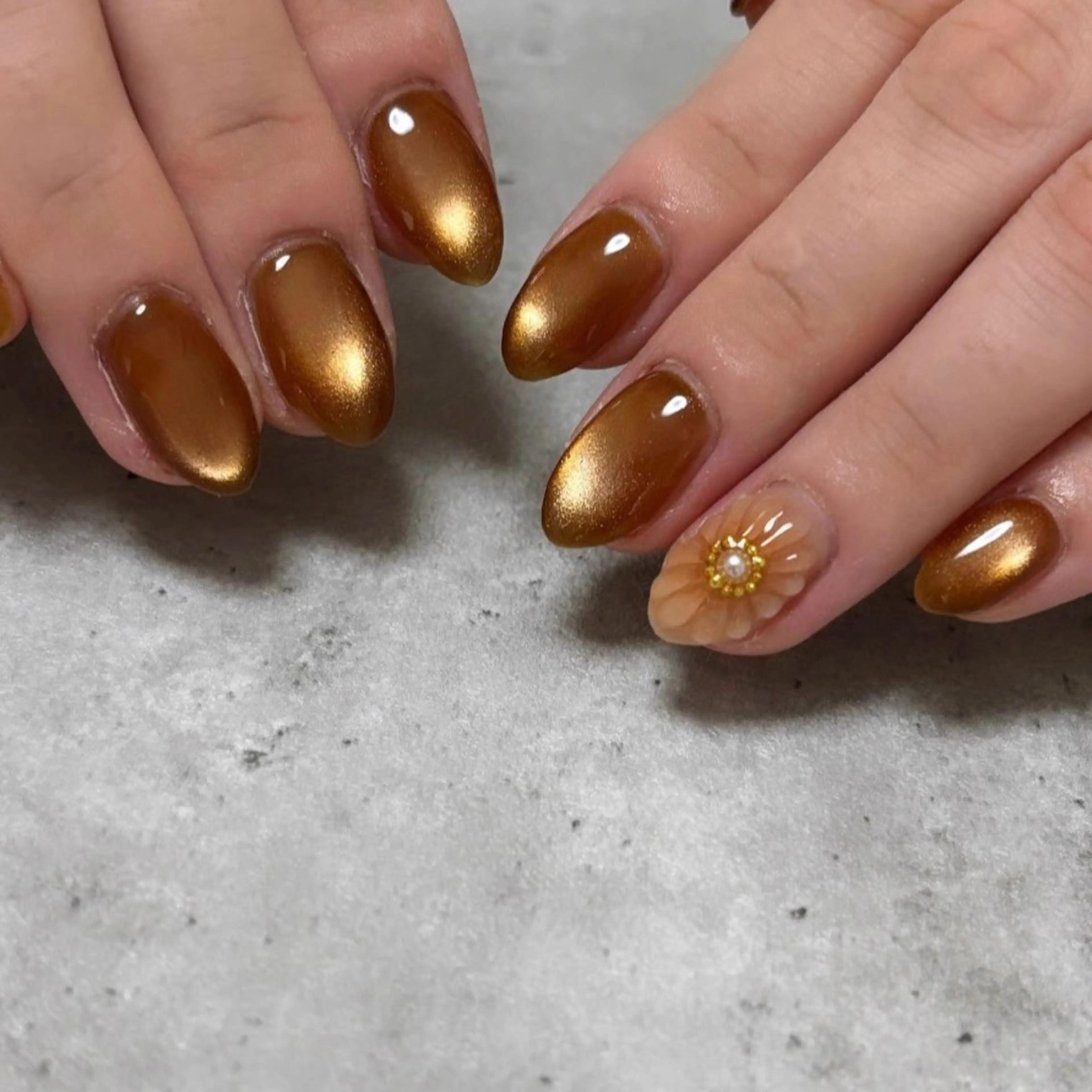 ネイル ハンドネイル フットネイル nail salon minuitのネイルデザイン