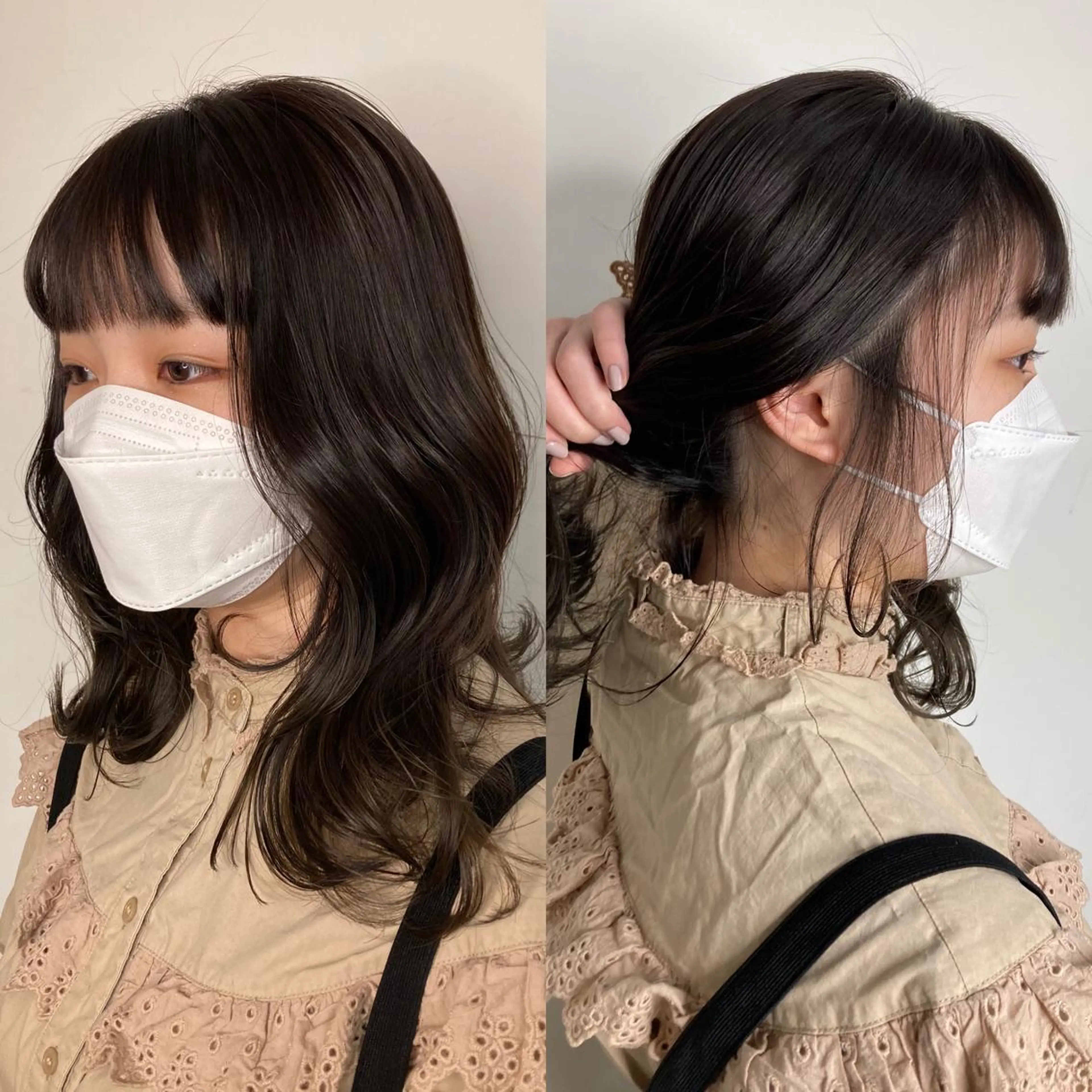 セミロング カラー カット ヘアカラー トリートメント ヘアセット ✂️似合わせの魔術師 石田一樹✂️のヘアスタイル