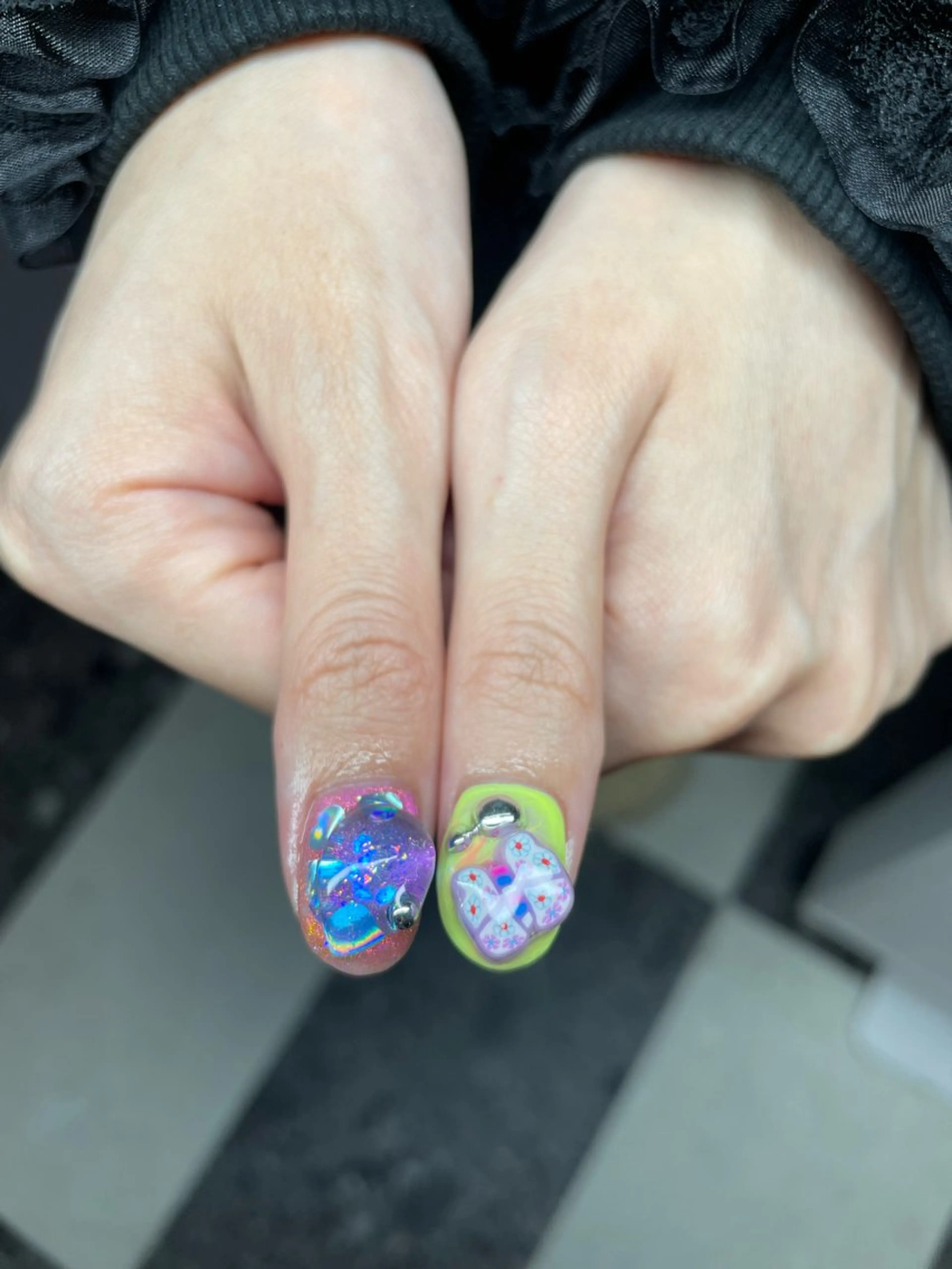 ネイル ハンドネイル posa nail モエミのネイルデザイン