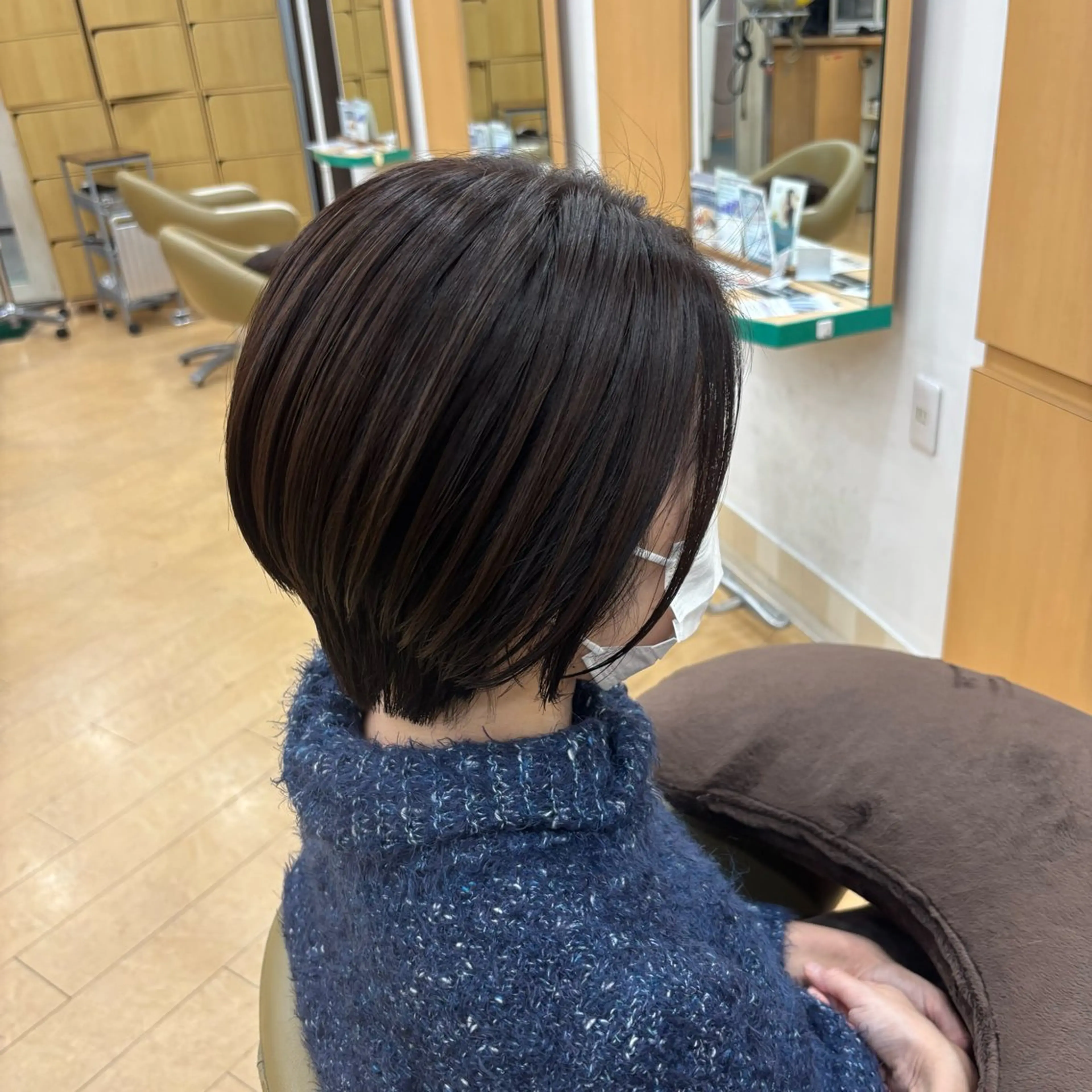 ショート カラー 🎀🤍芦澤 李音🤍🎀のヘアスタイル