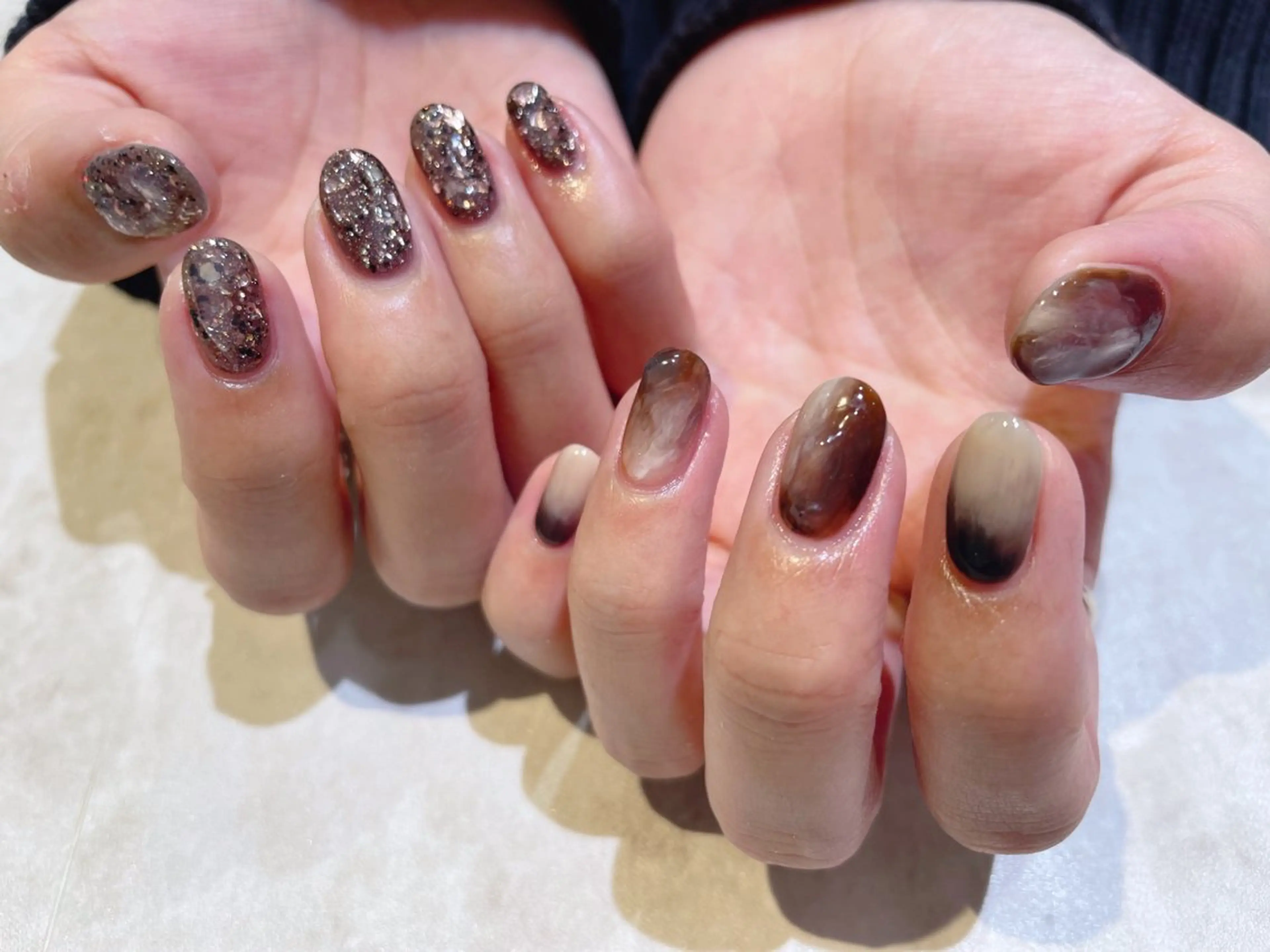 ネイル 舞田 苑香のネイルデザイン