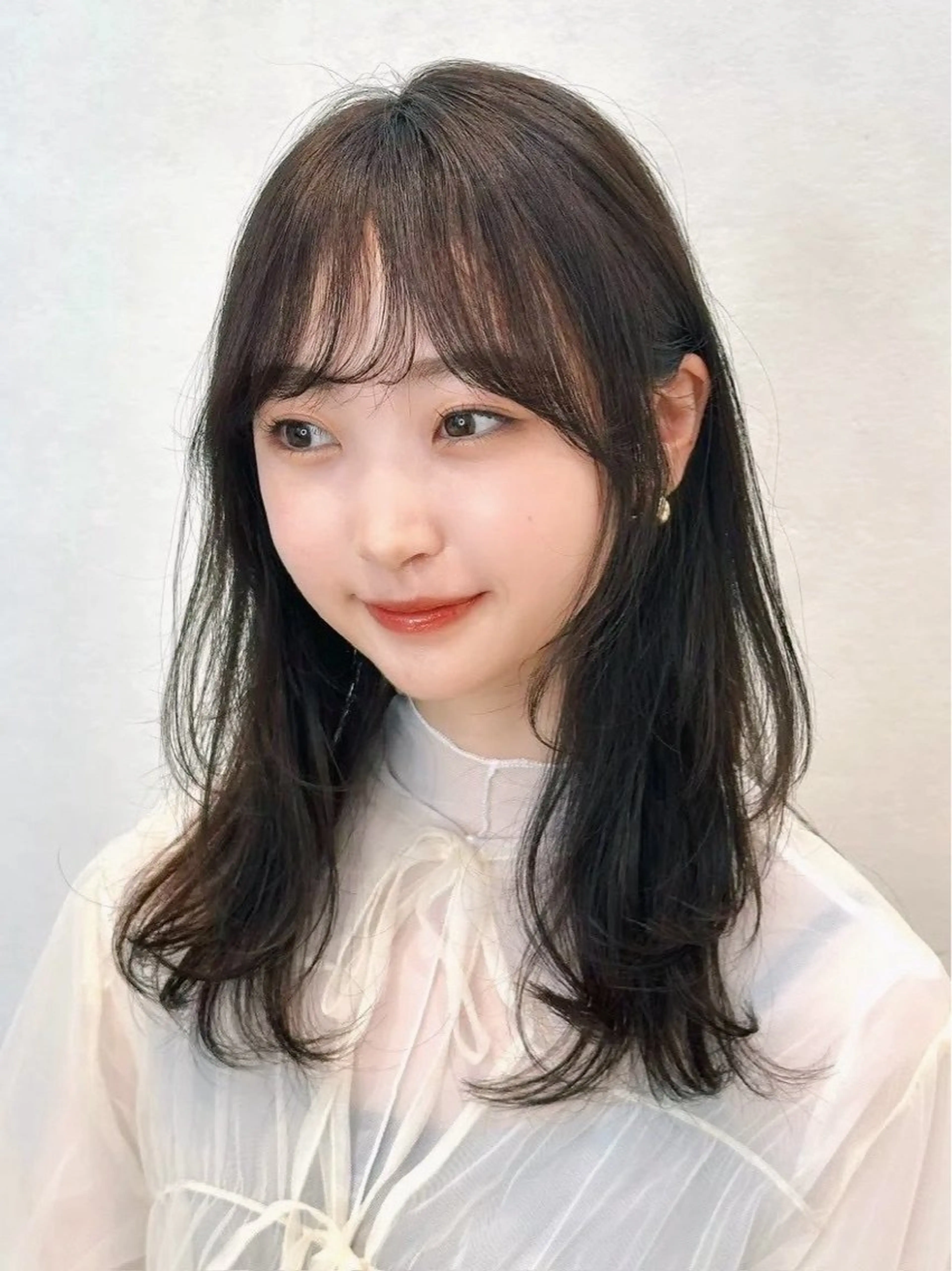 ミディアム カラー パーマ kazuki ✂︎銀座美容師のヘアスタイル