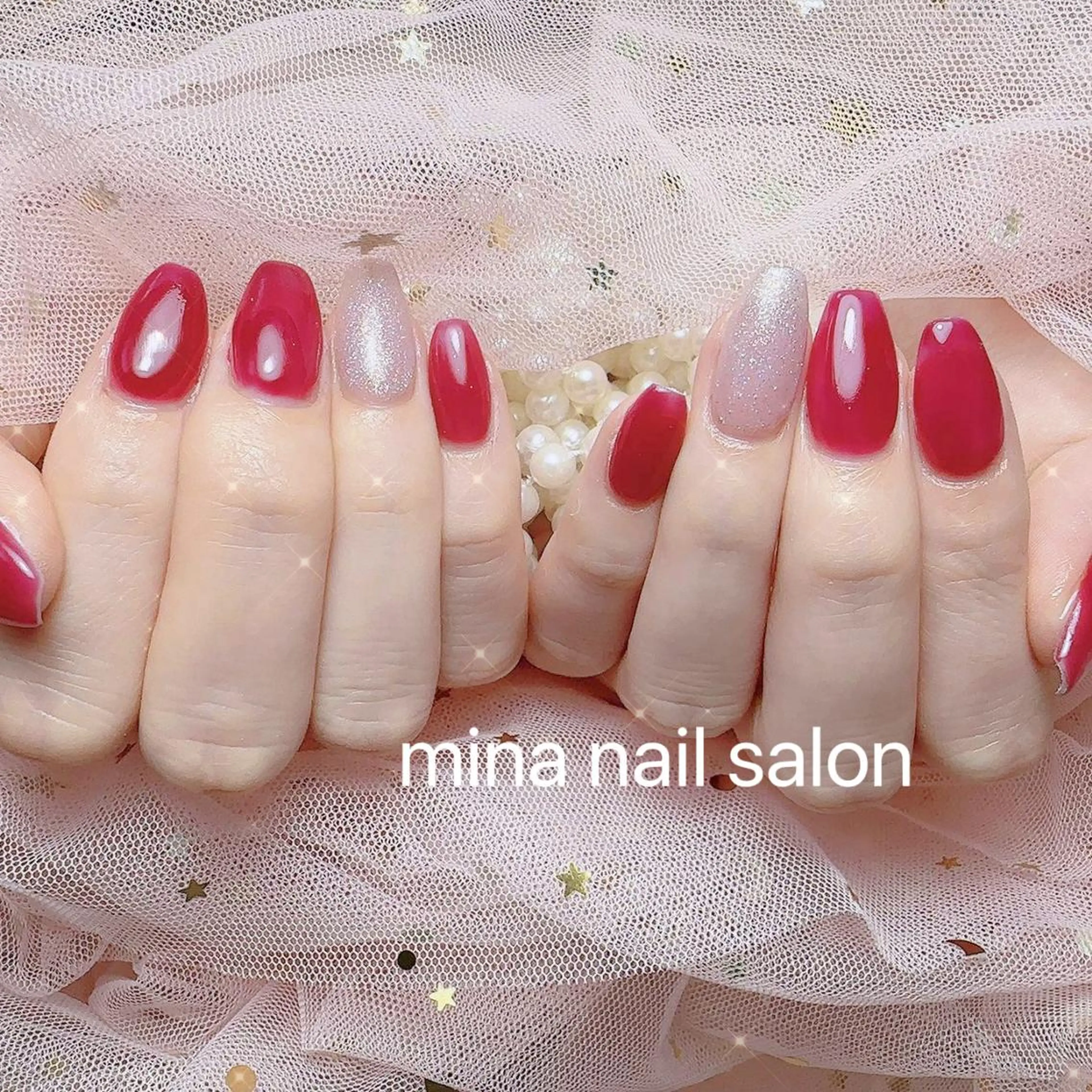 ネイル ハンドネイル ハンドケア Mina🧸 韓国風ネイル🎀のネイルデザイン