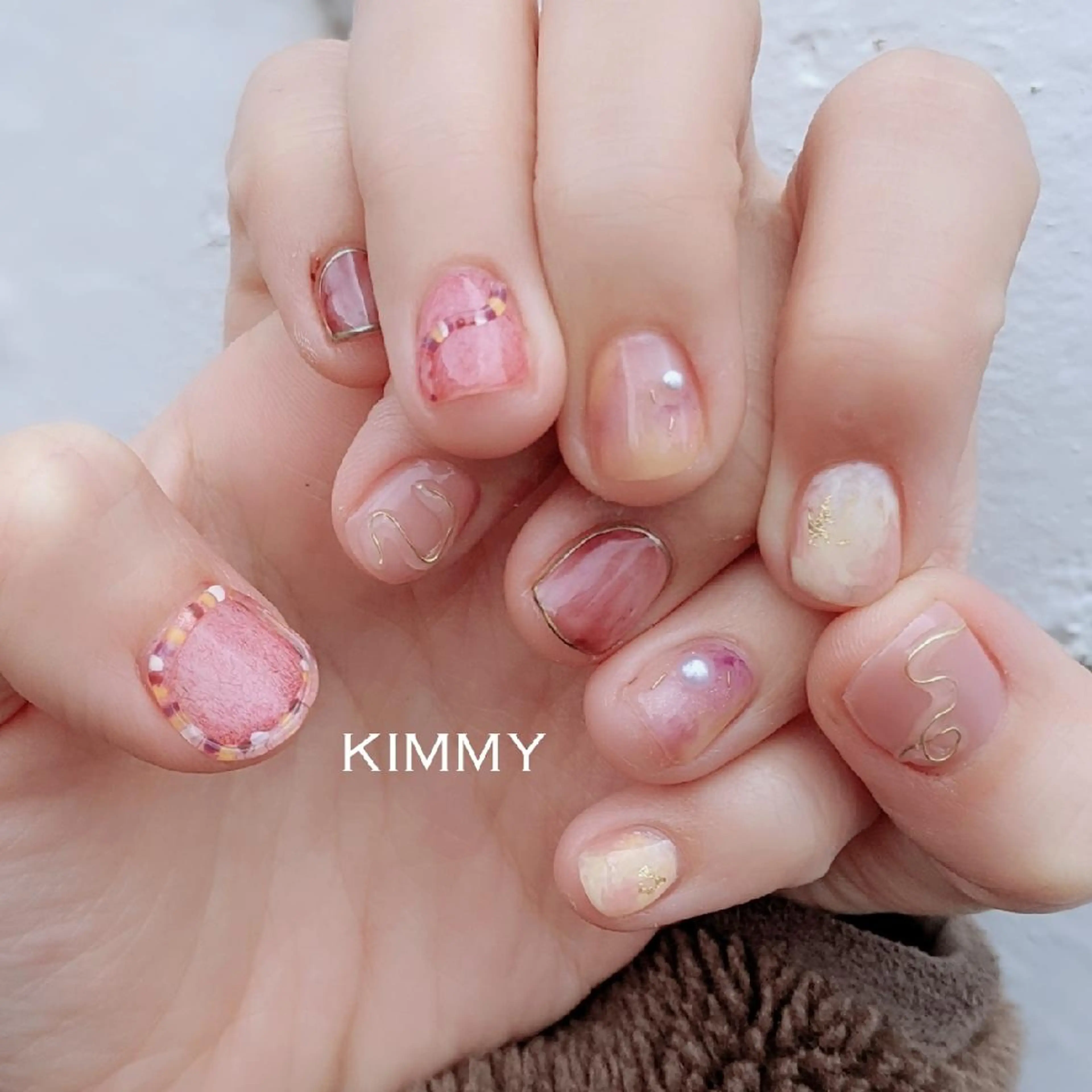 ネイル ハンドネイル kimmy nailsのネイルデザイン