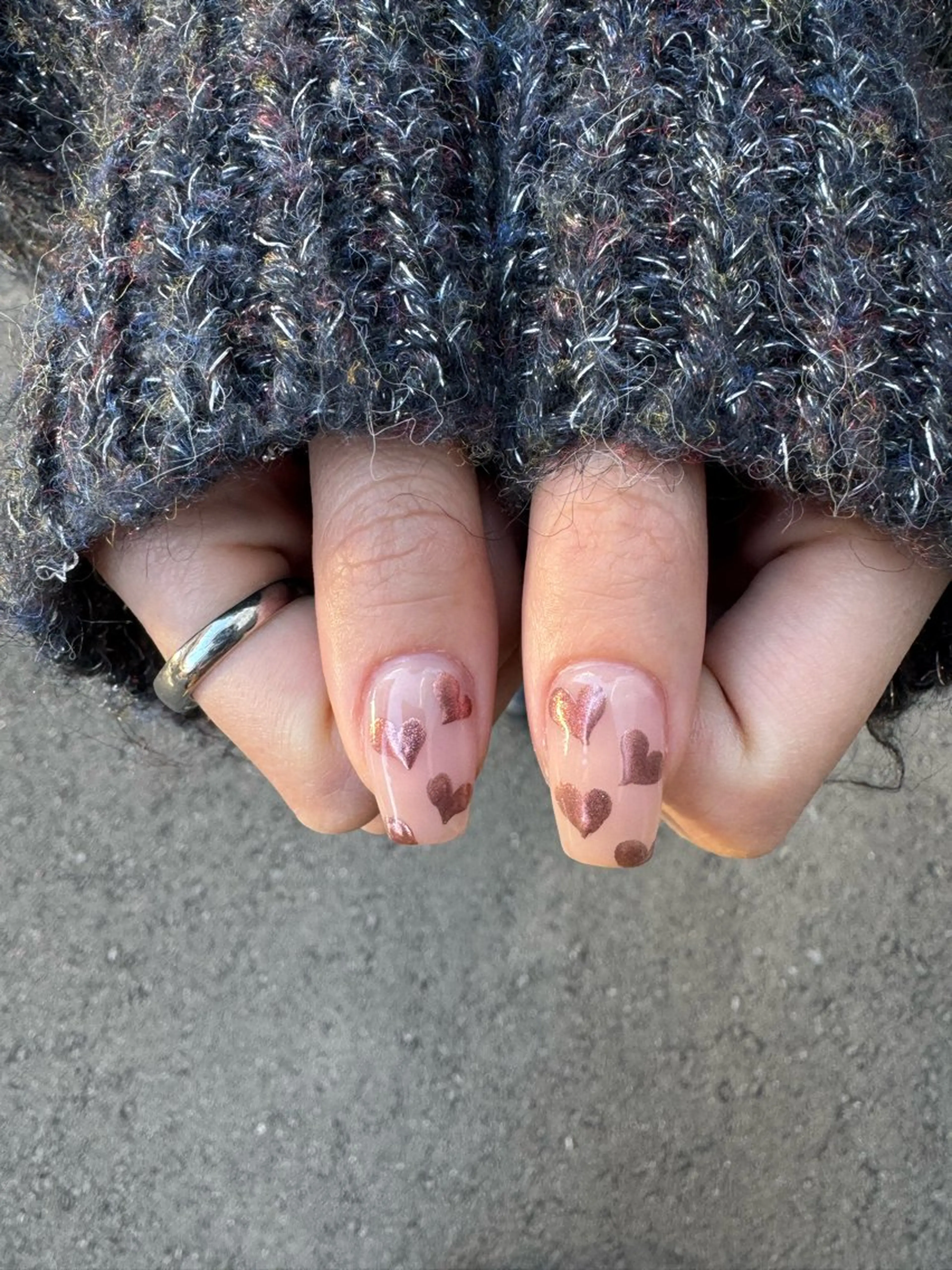 ネイル ハート バレンタイン MH_ Nailのネイルデザイン