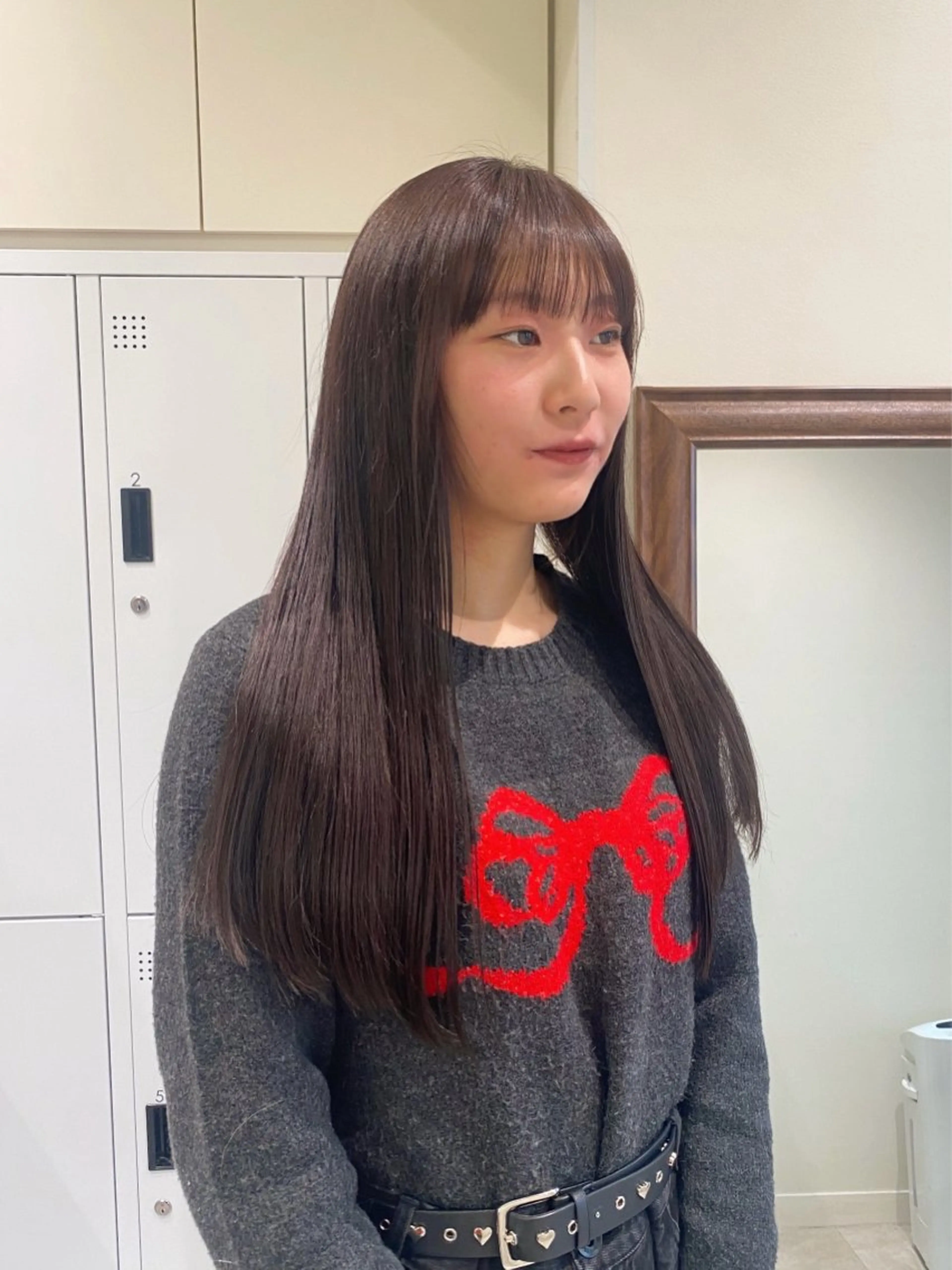 ロング カラー 暖色カラー /ヘアアレンジ/花鈴のヘアスタイル