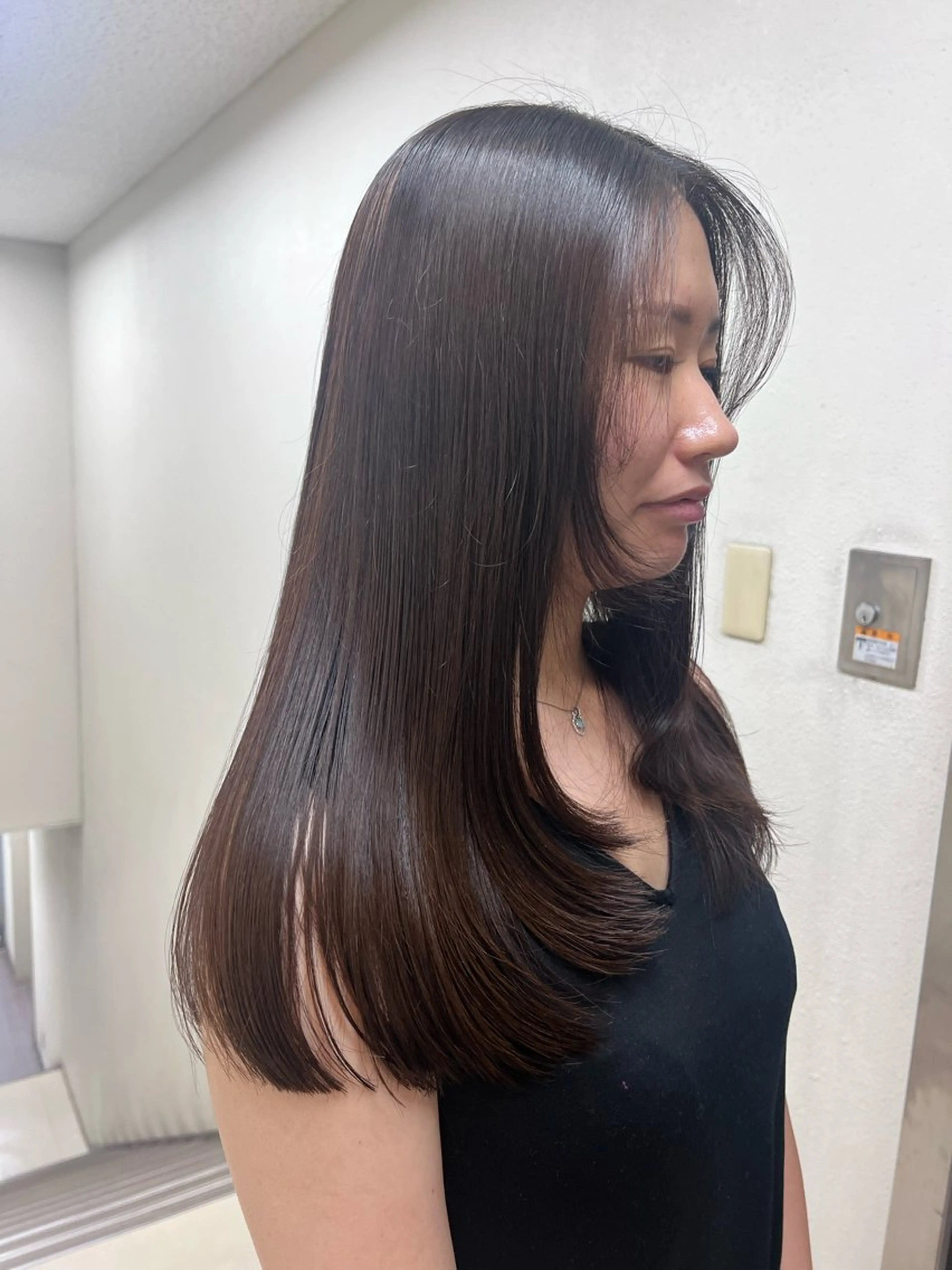 ロング カットモデル 募集中💞栗林 悠のヘアスタイル