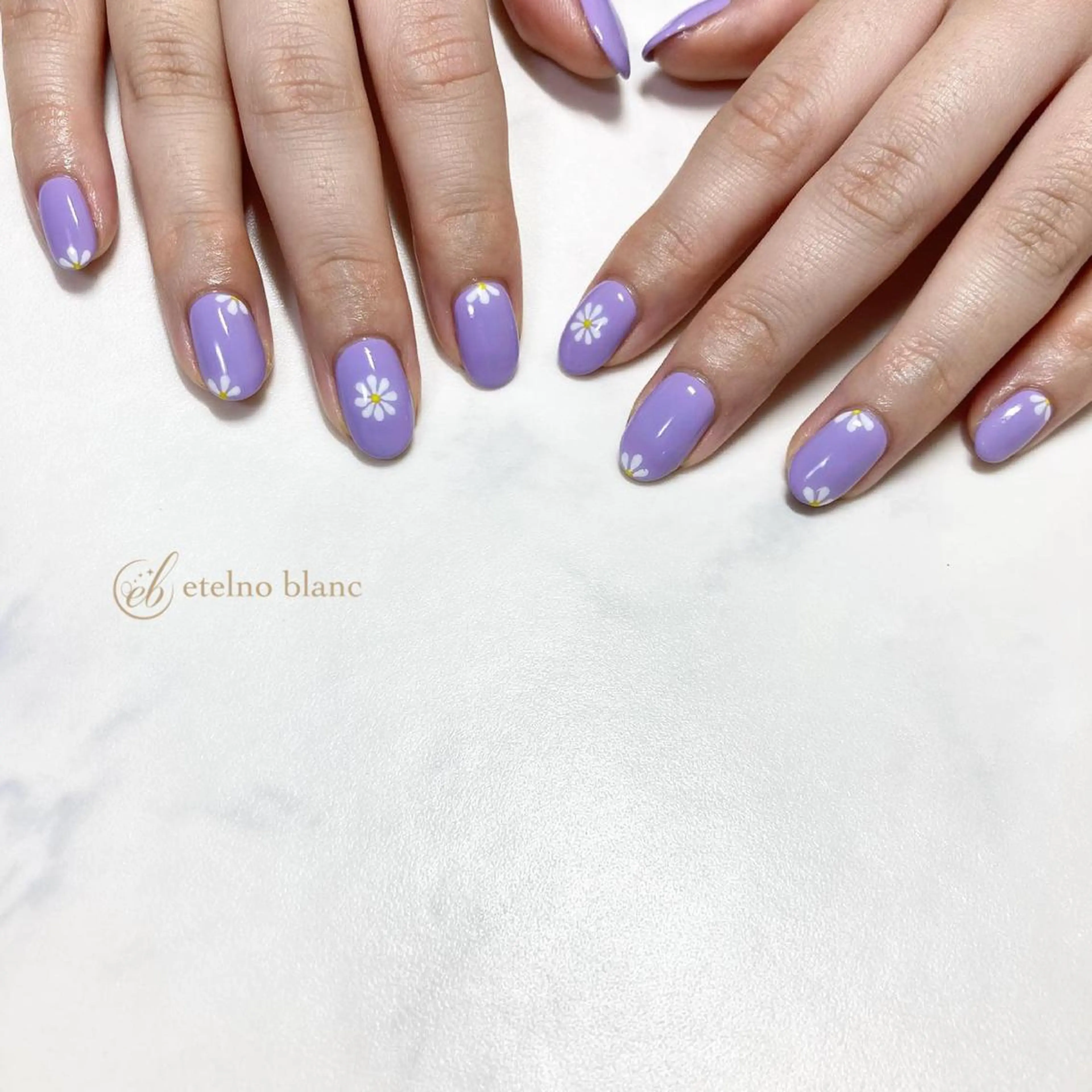 ネイル etelno blanc中目黒のネイルデザイン