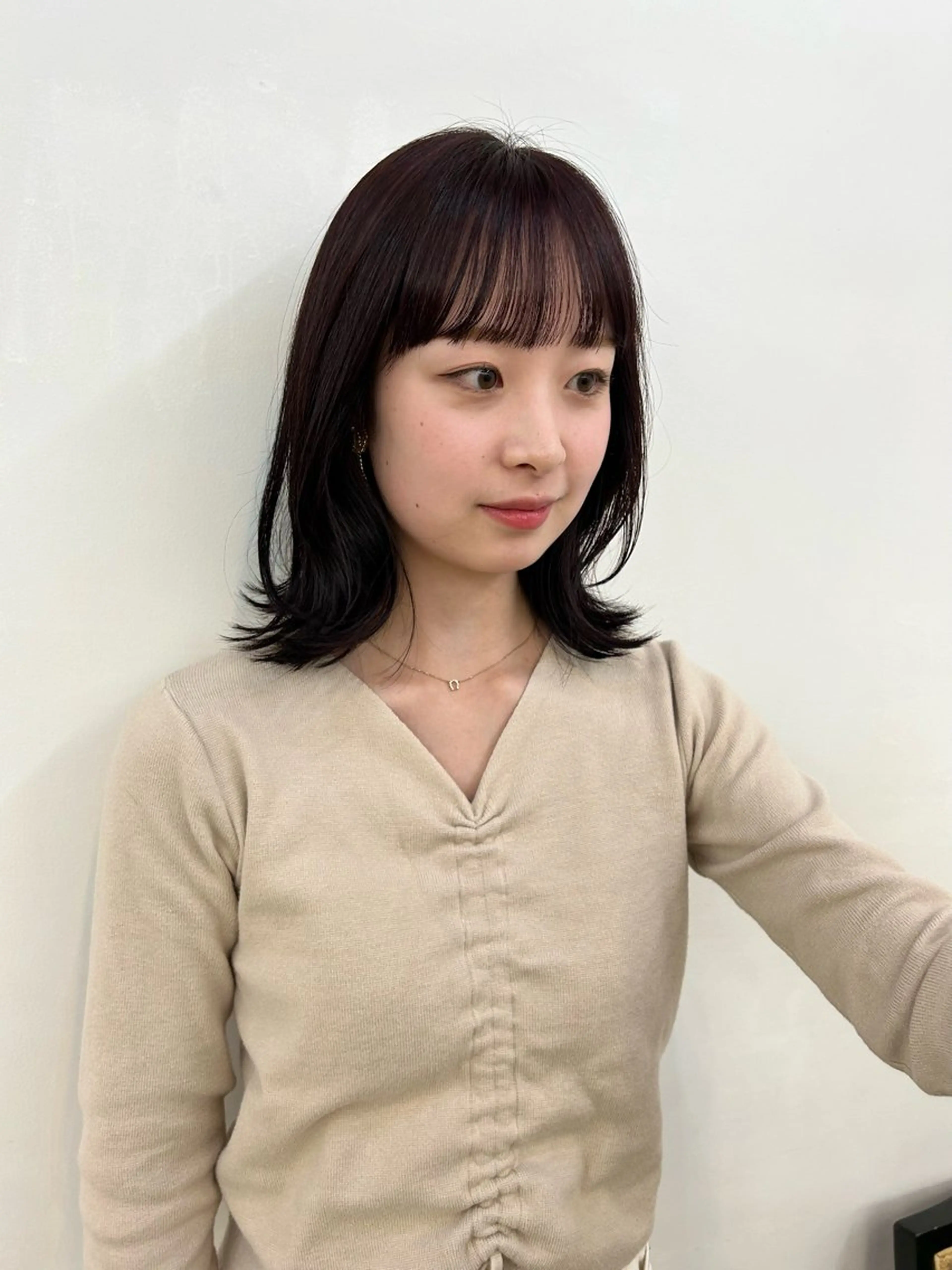ミディアム カラー カット ヘアカラー 表参道OLSEN✂︎ nanamiのヘアスタイル