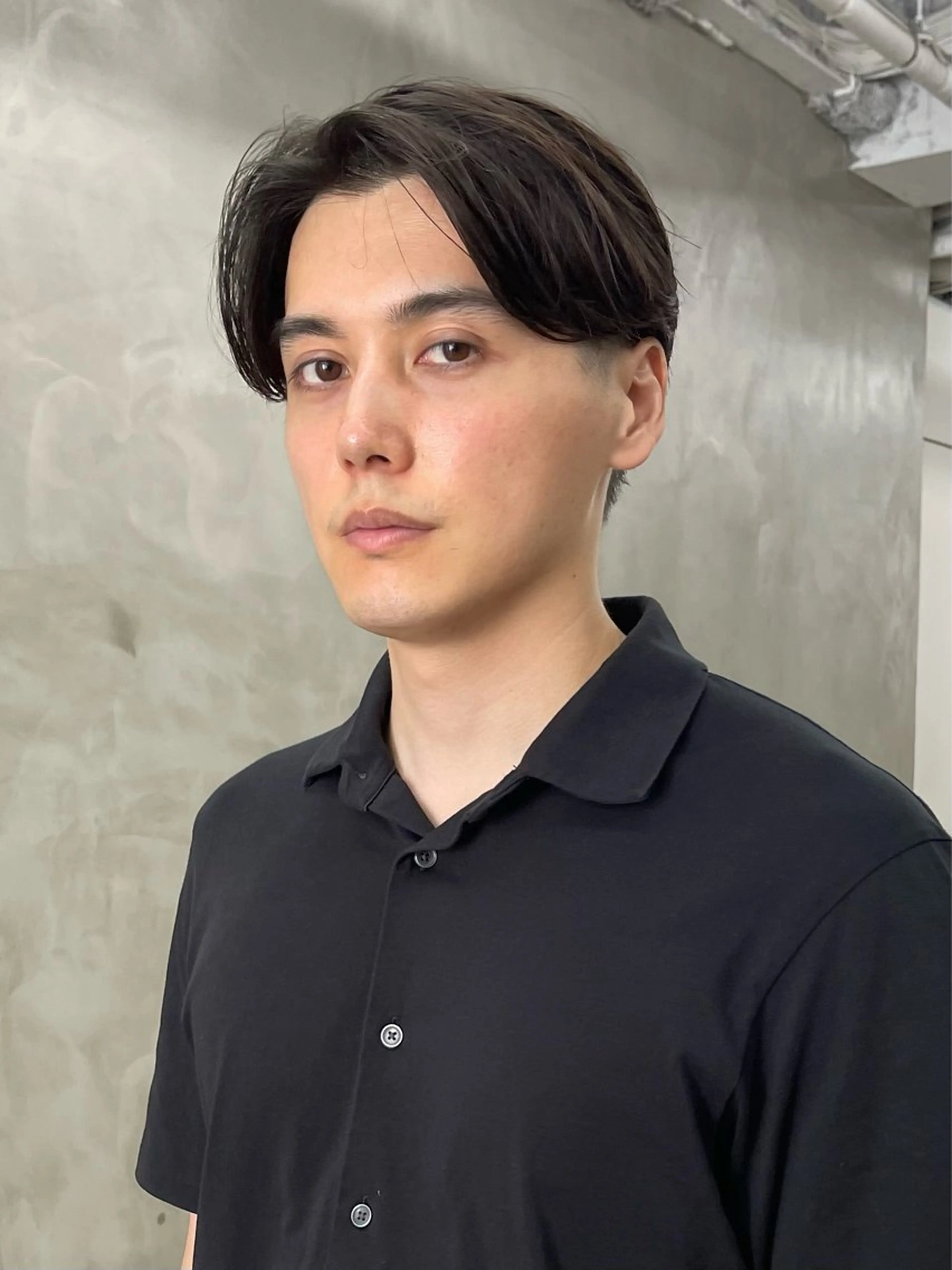 《ミニモ学割》メンズ〖カット+パーマ〗 ¥7000         ニュアンスパーマ/スペインカール/カットパーマの写真