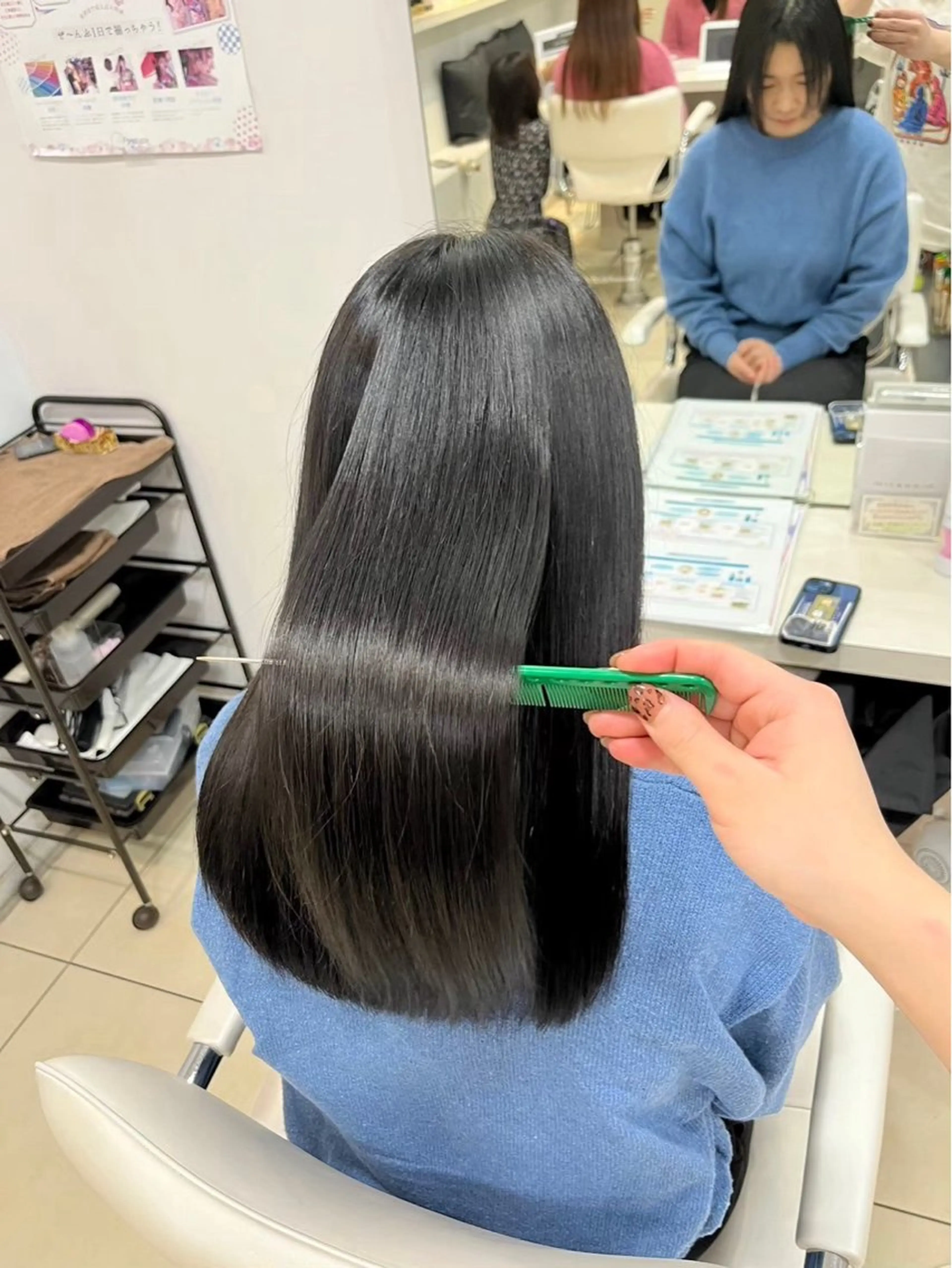 【迷ったらこれ】似合わせカット＋透明感カラー✨の写真