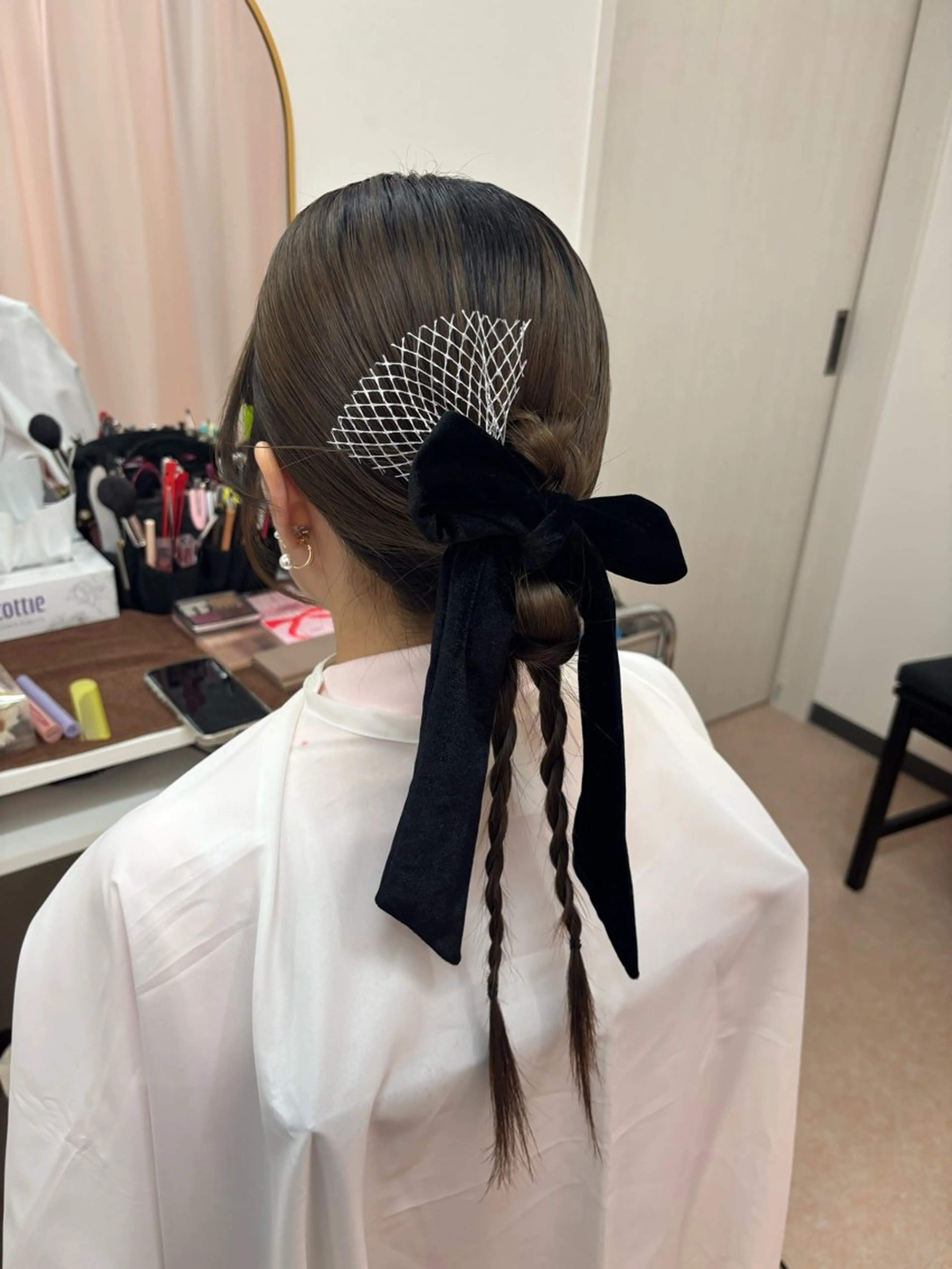 セミロング ヘアアレンジ ショート／ミニボブ マンツーマン/マユコのヘアスタイル
